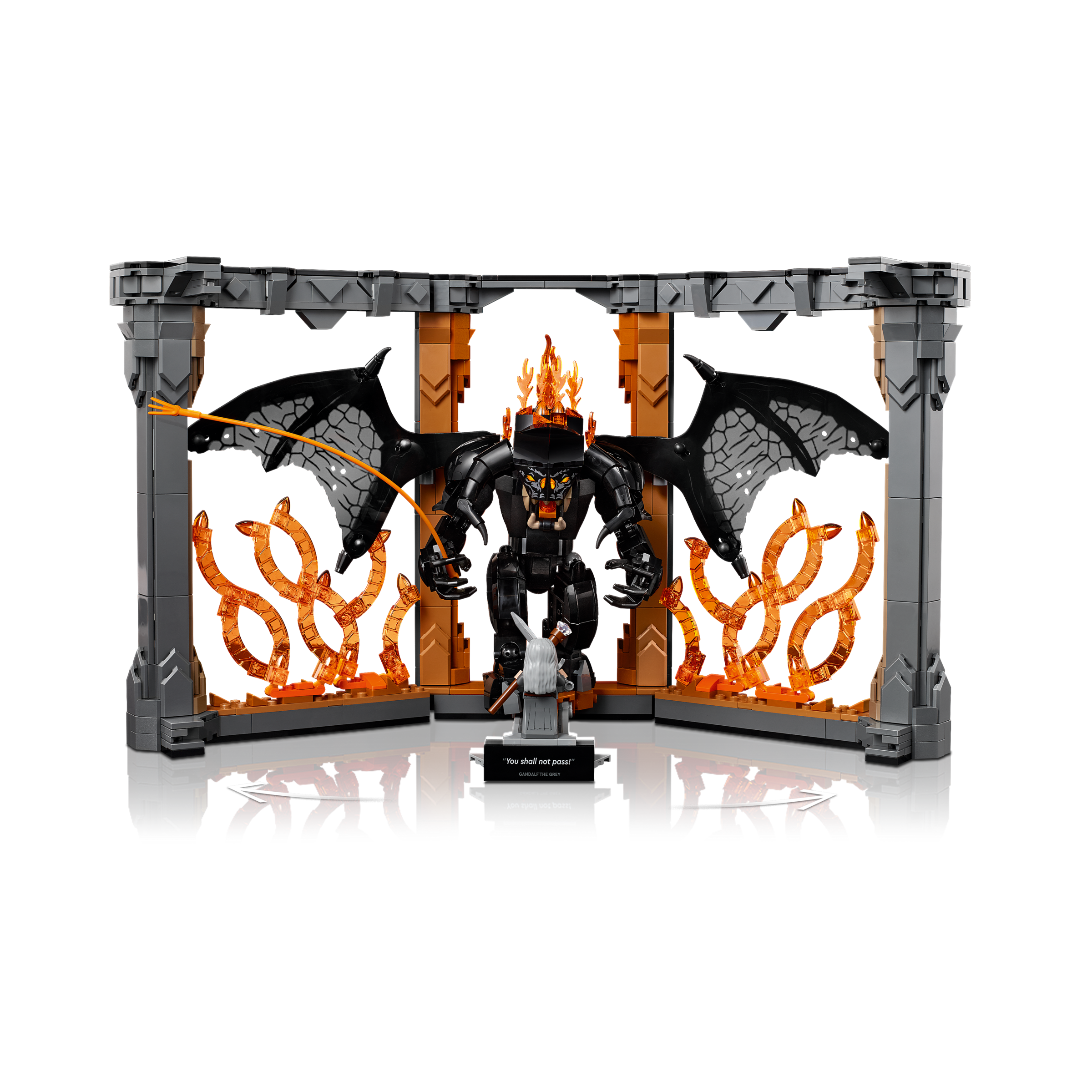 The Lord Of The Rings: Balrog Book Nook - Image 3