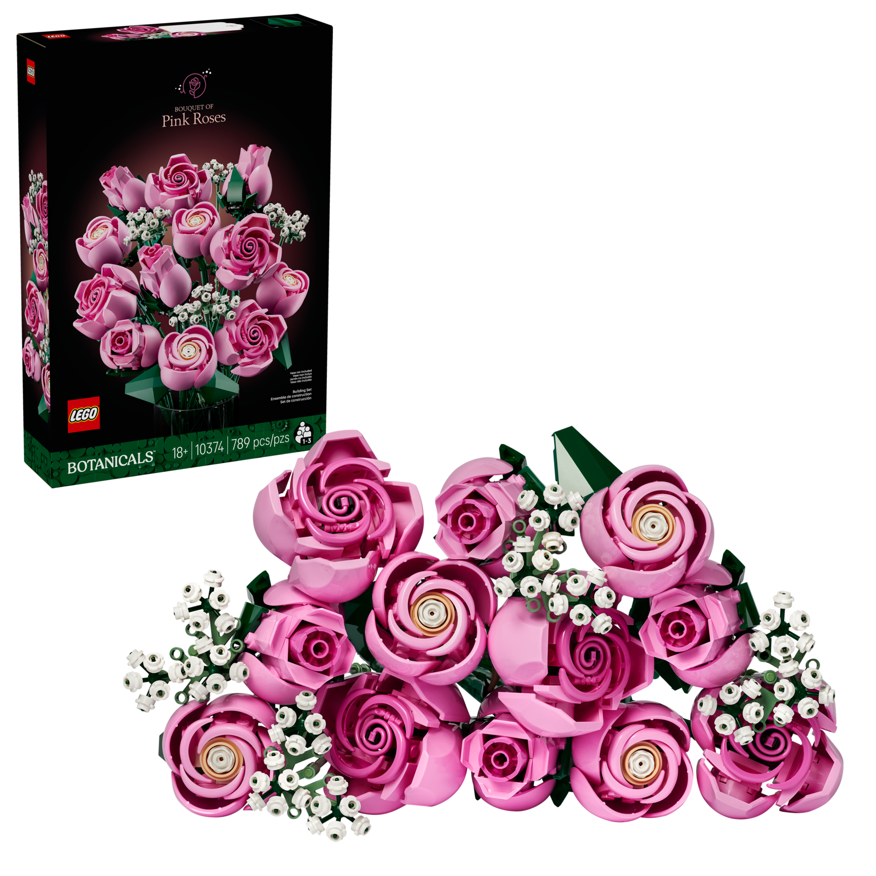 Bouquet Of Pink Roses - Image 2
