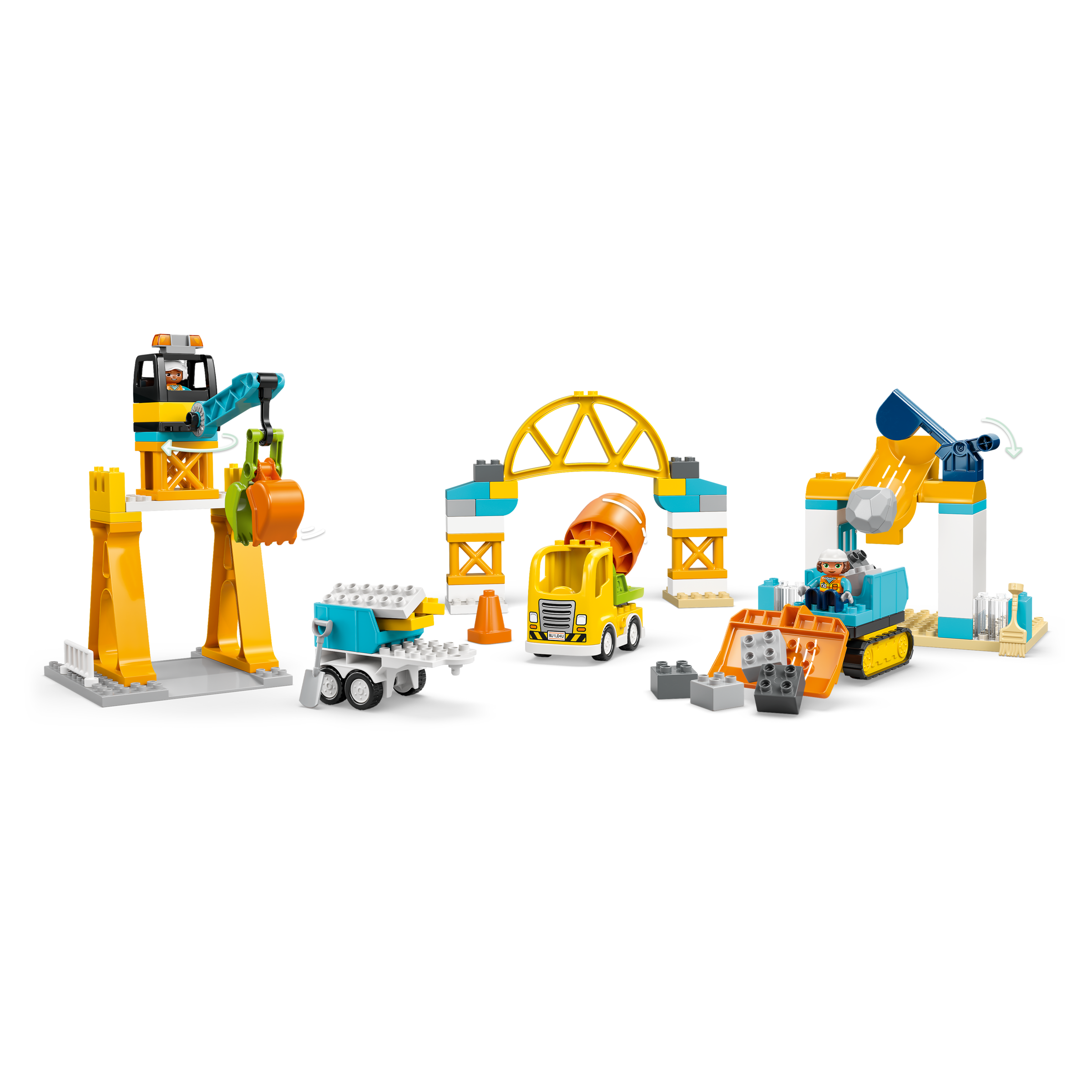 3 In 1 Construction Site And Vehicles - Image 3