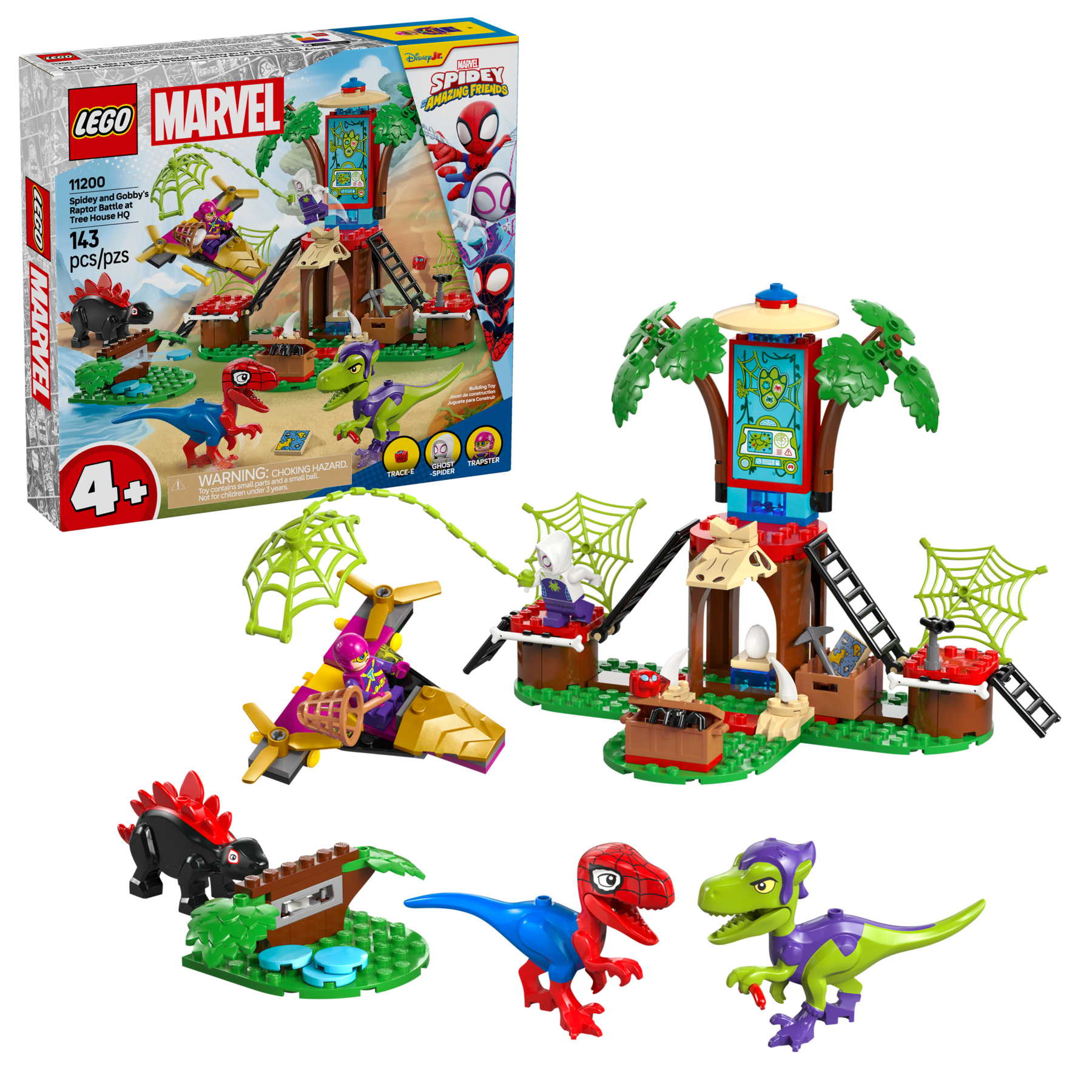 Spidey And Gobby's Raptor Battle At Tree House Hq - Image 2