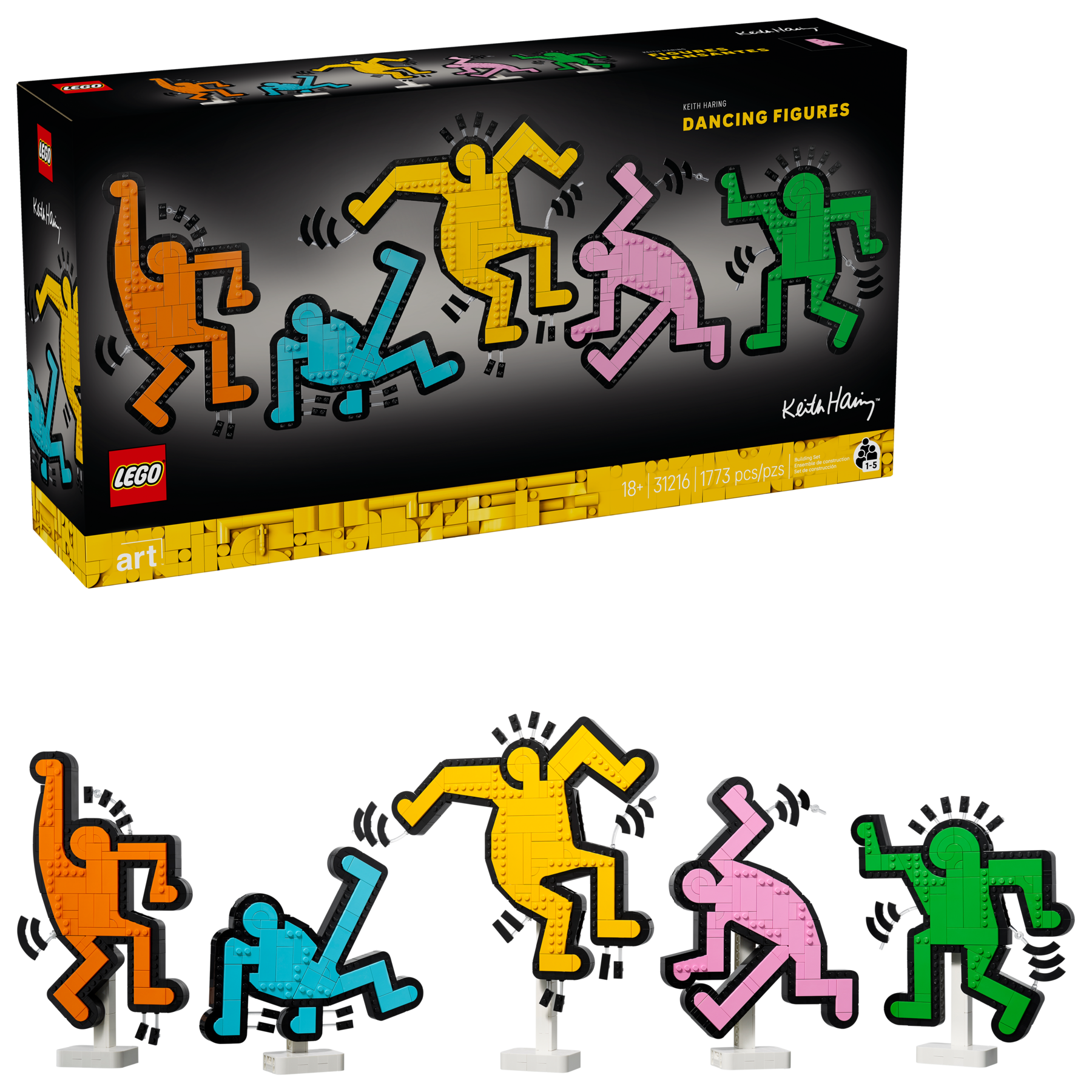 Keith Haring – Dancing Figures - Image 2