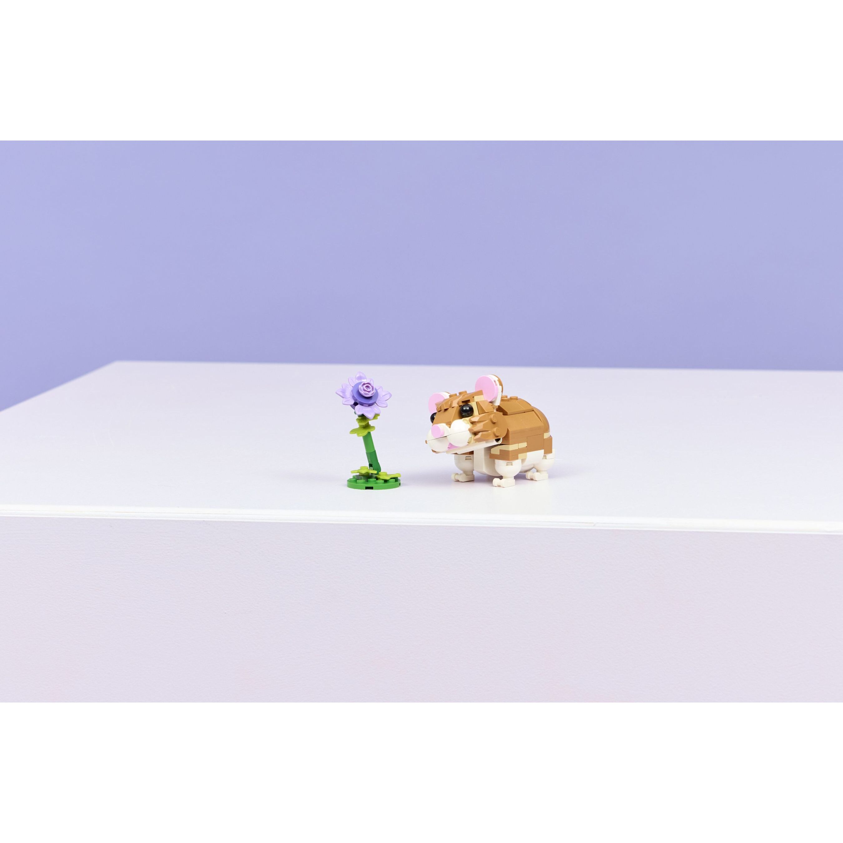 Cute Hamster With A Flower - Image 8