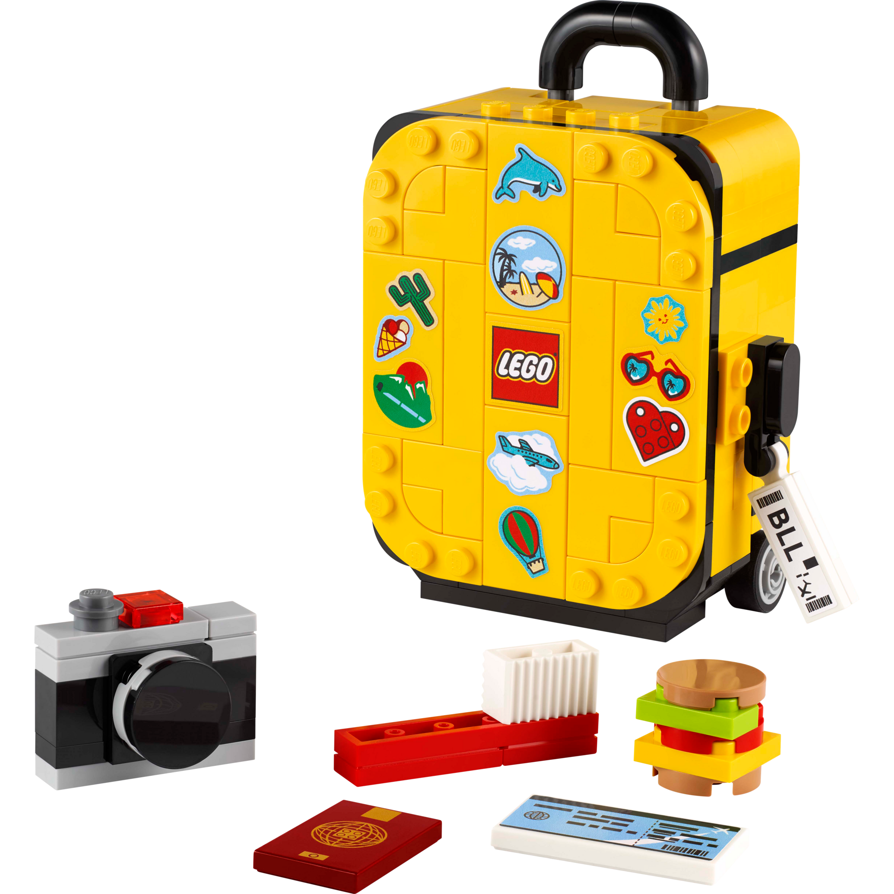 Yellow Travel Suitcase
