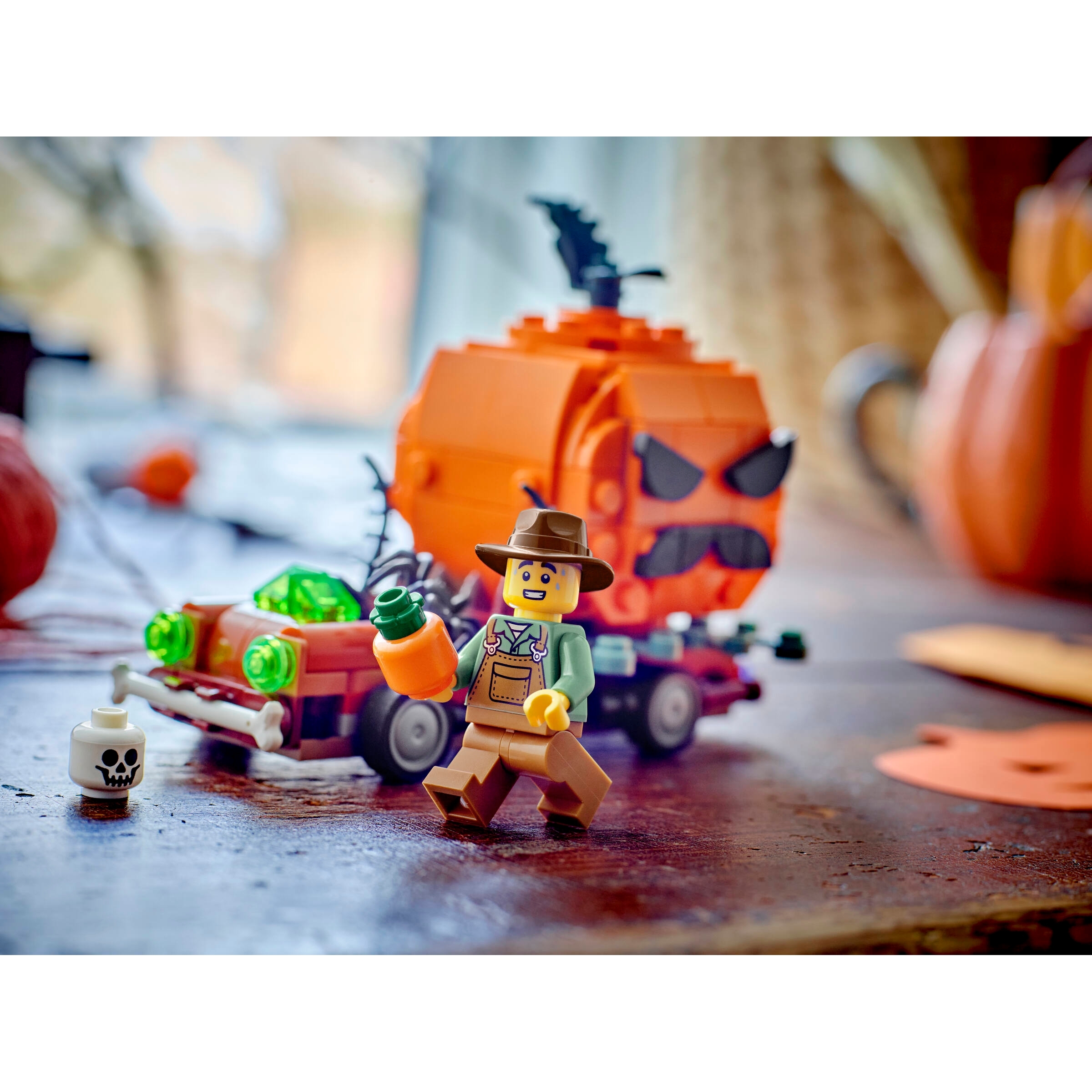 Jack-O'-Lantern Pickup Truck - Image 7