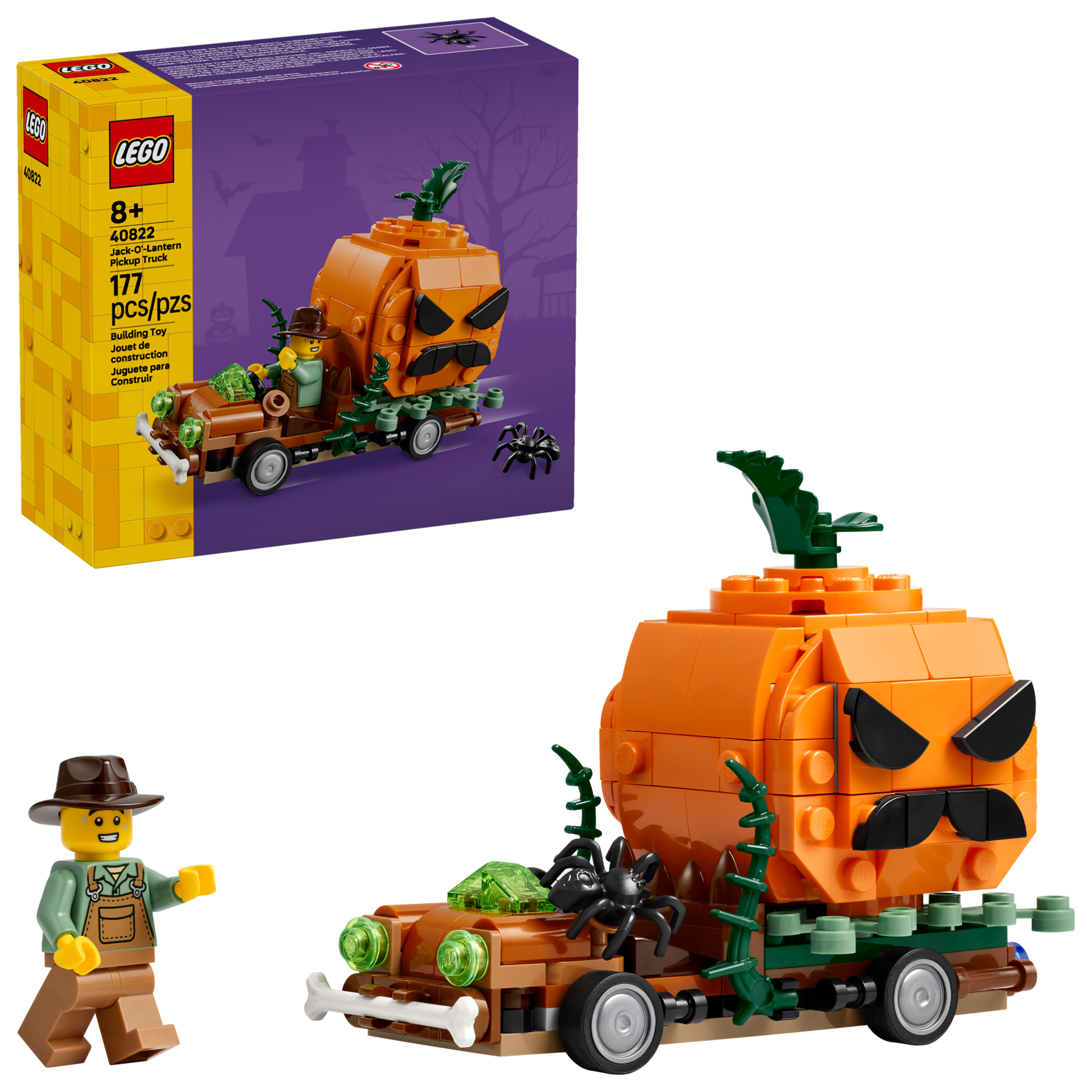 Jack-O'-Lantern Pickup Truck - Image 2