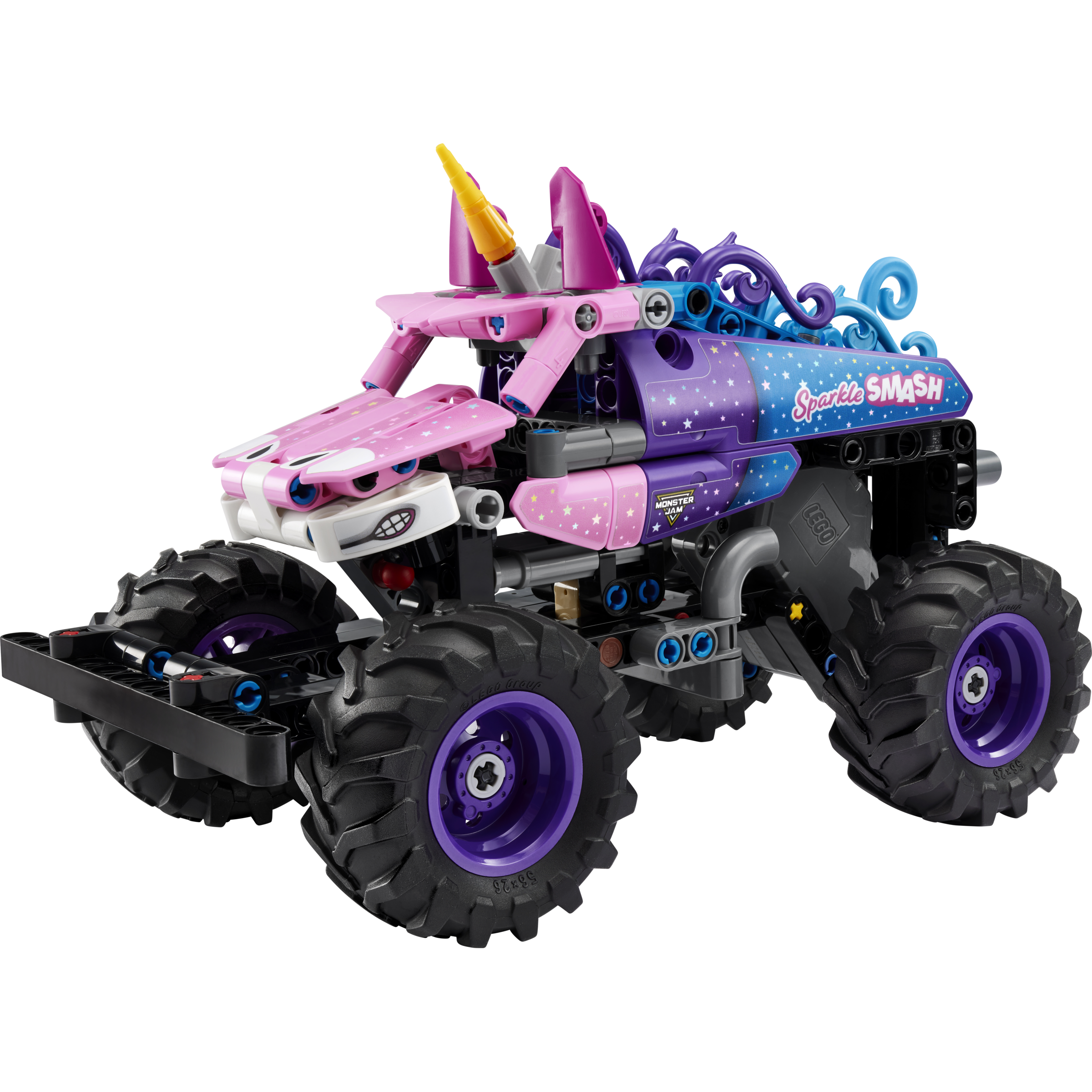 Monster Jam Sparkle Smash Pull-Back