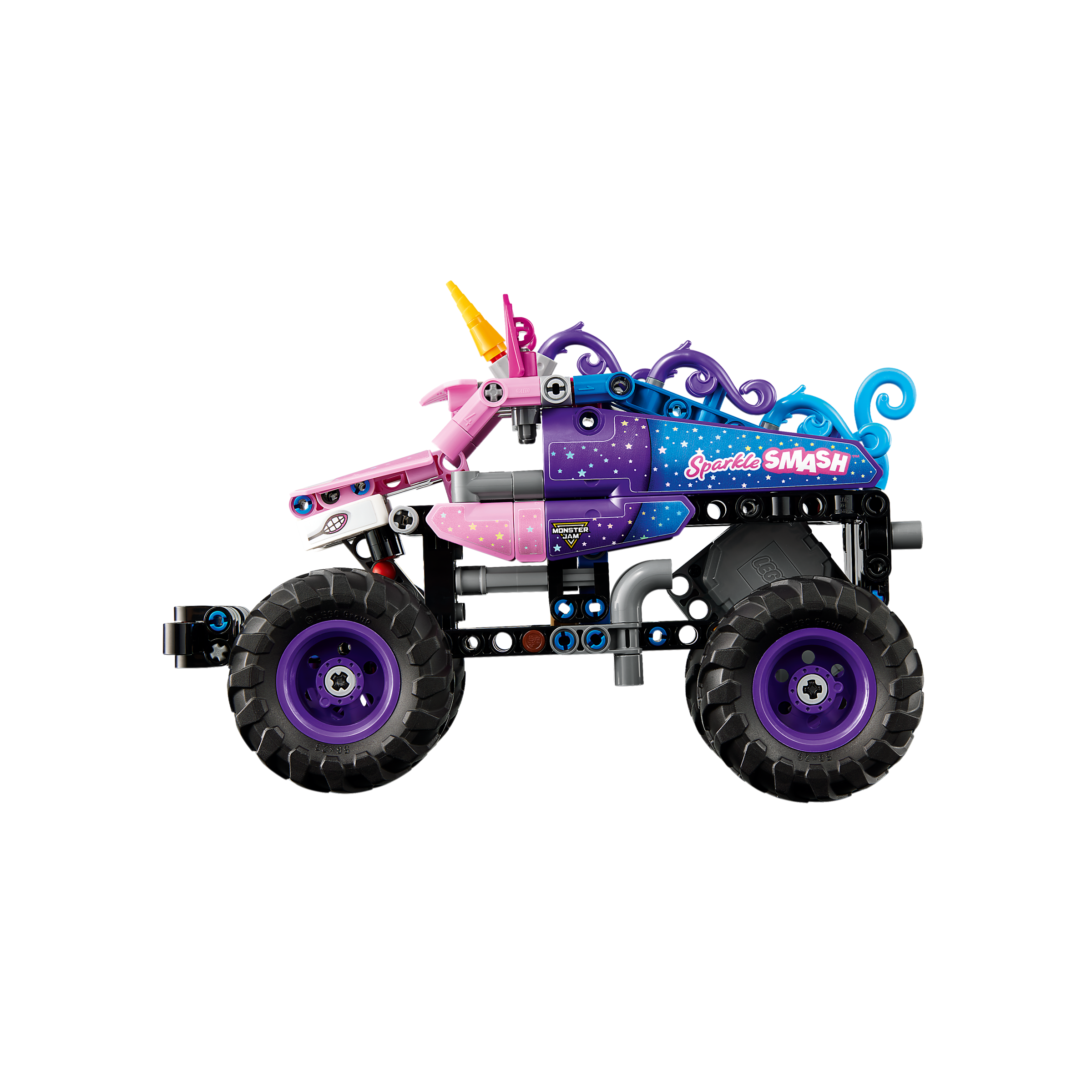 Monster Jam Sparkle Smash Pull-Back - Image 4