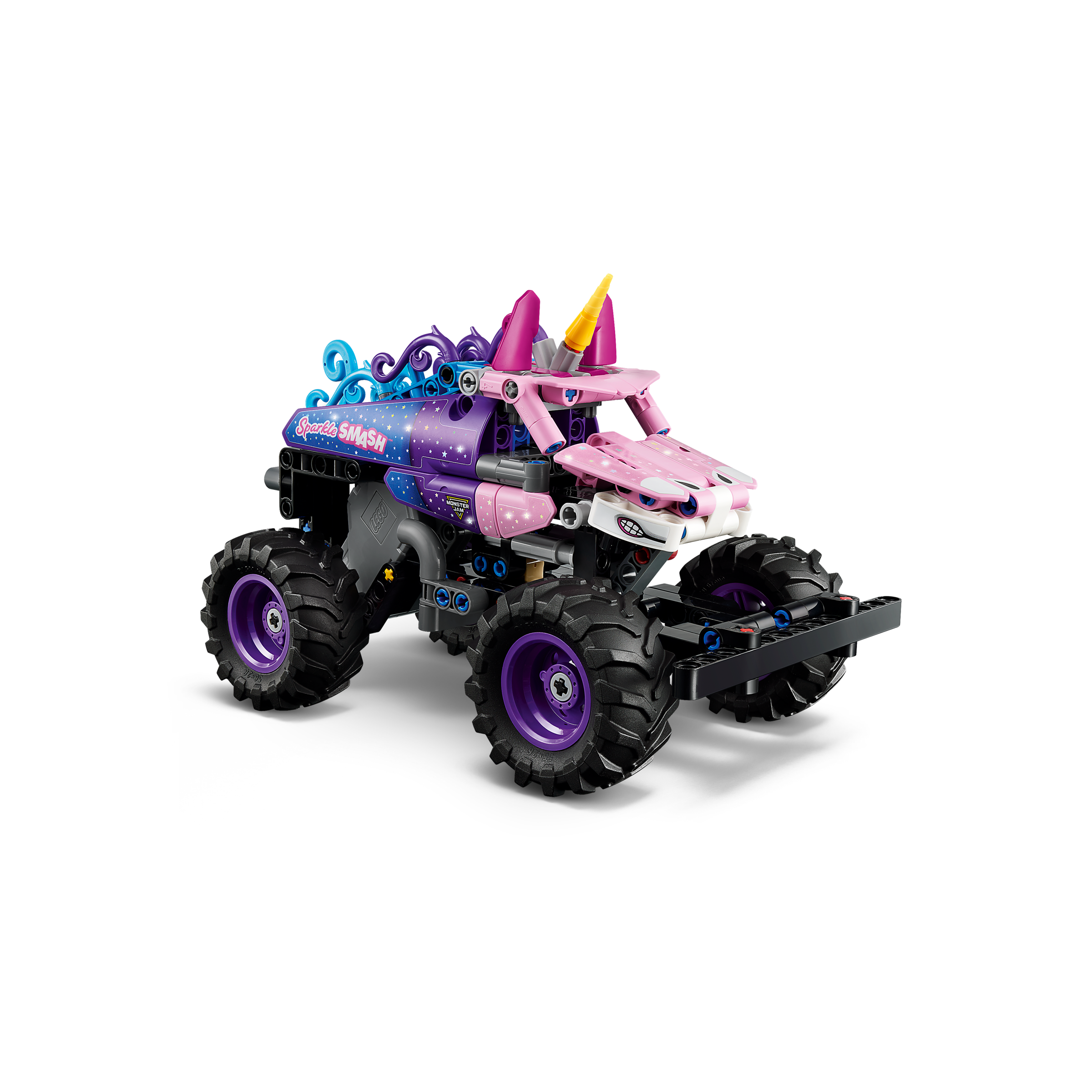 Monster Jam Sparkle Smash Pull-Back - Image 3