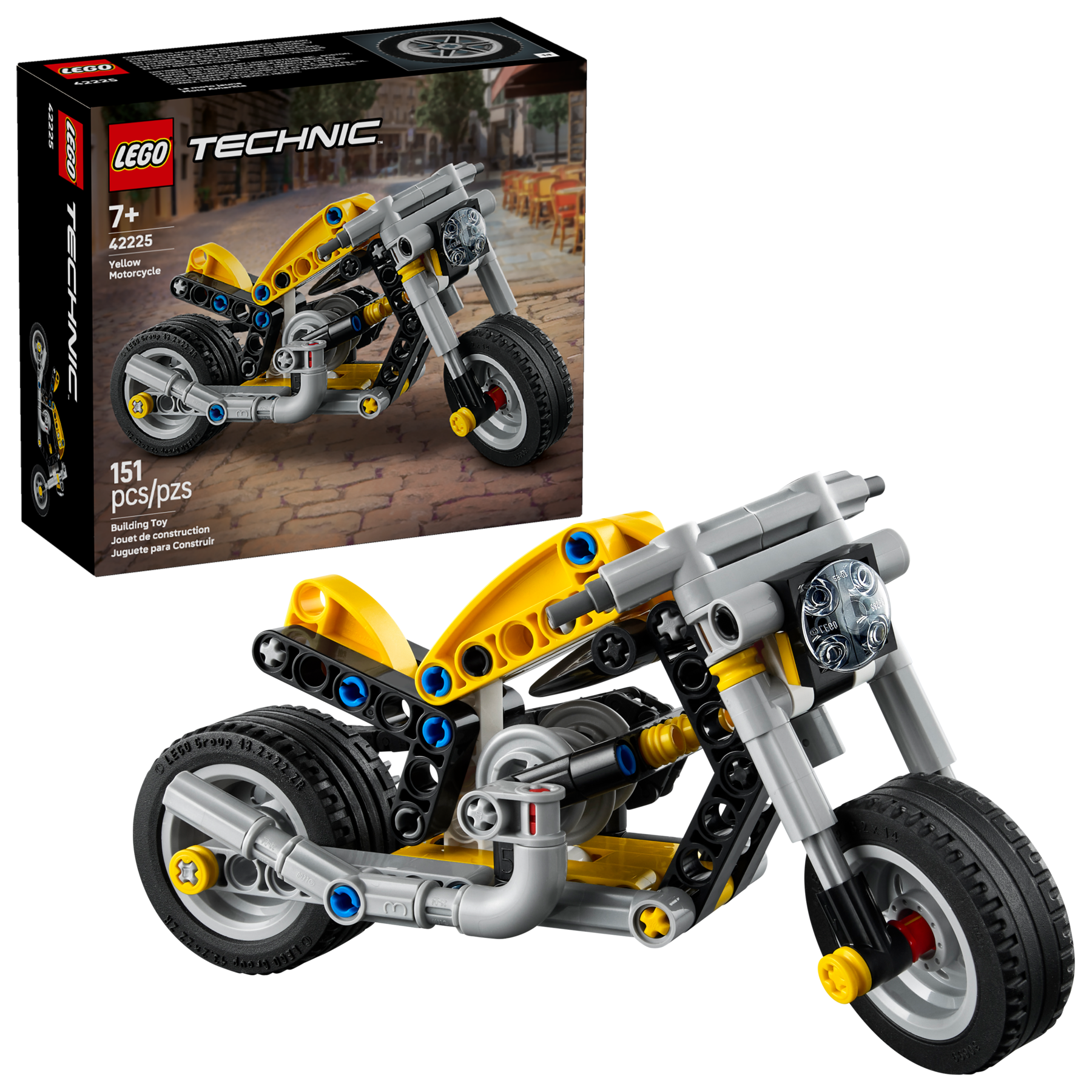 Yellow Motorcycle - Image 2