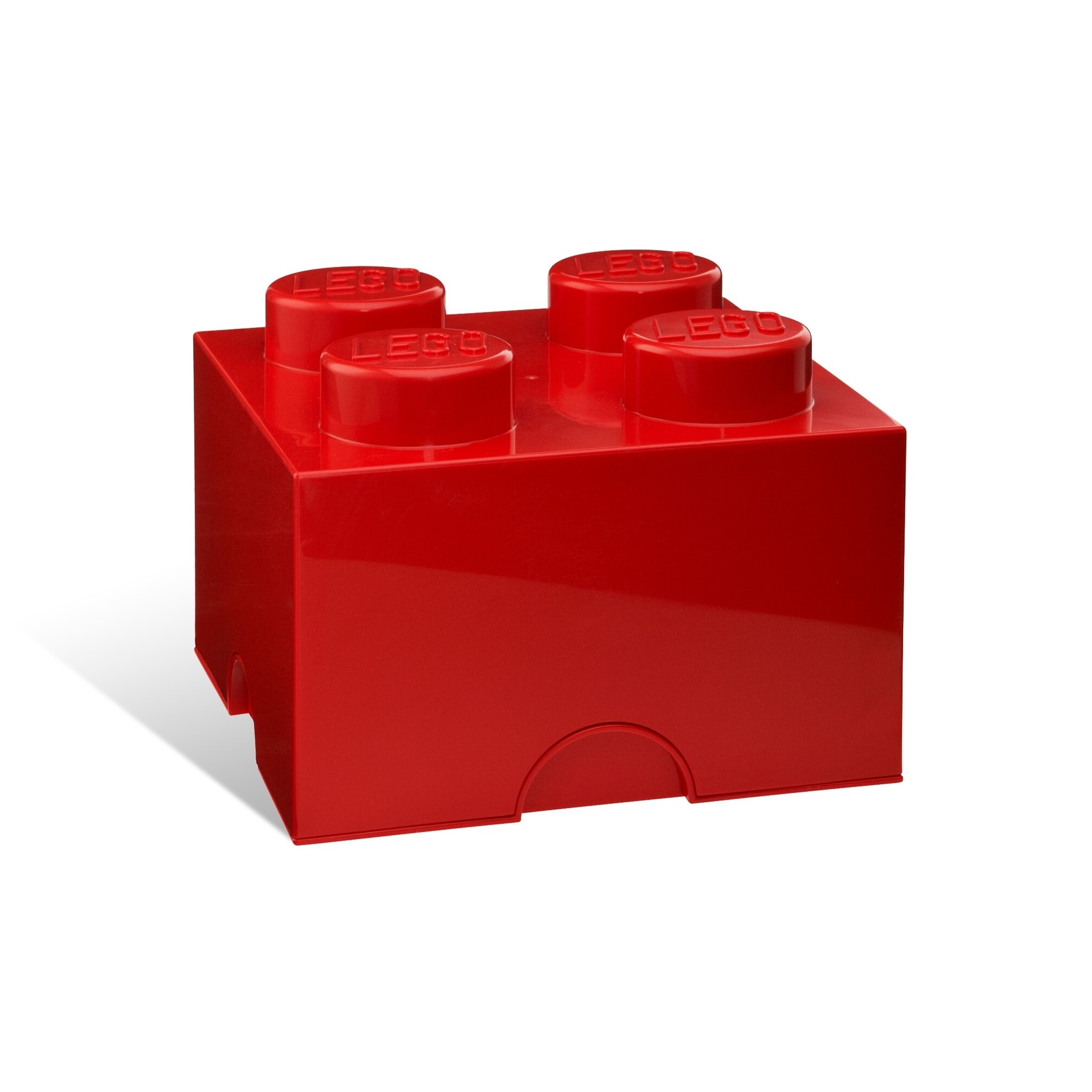 Lego 4-Stud Red Storage Brick