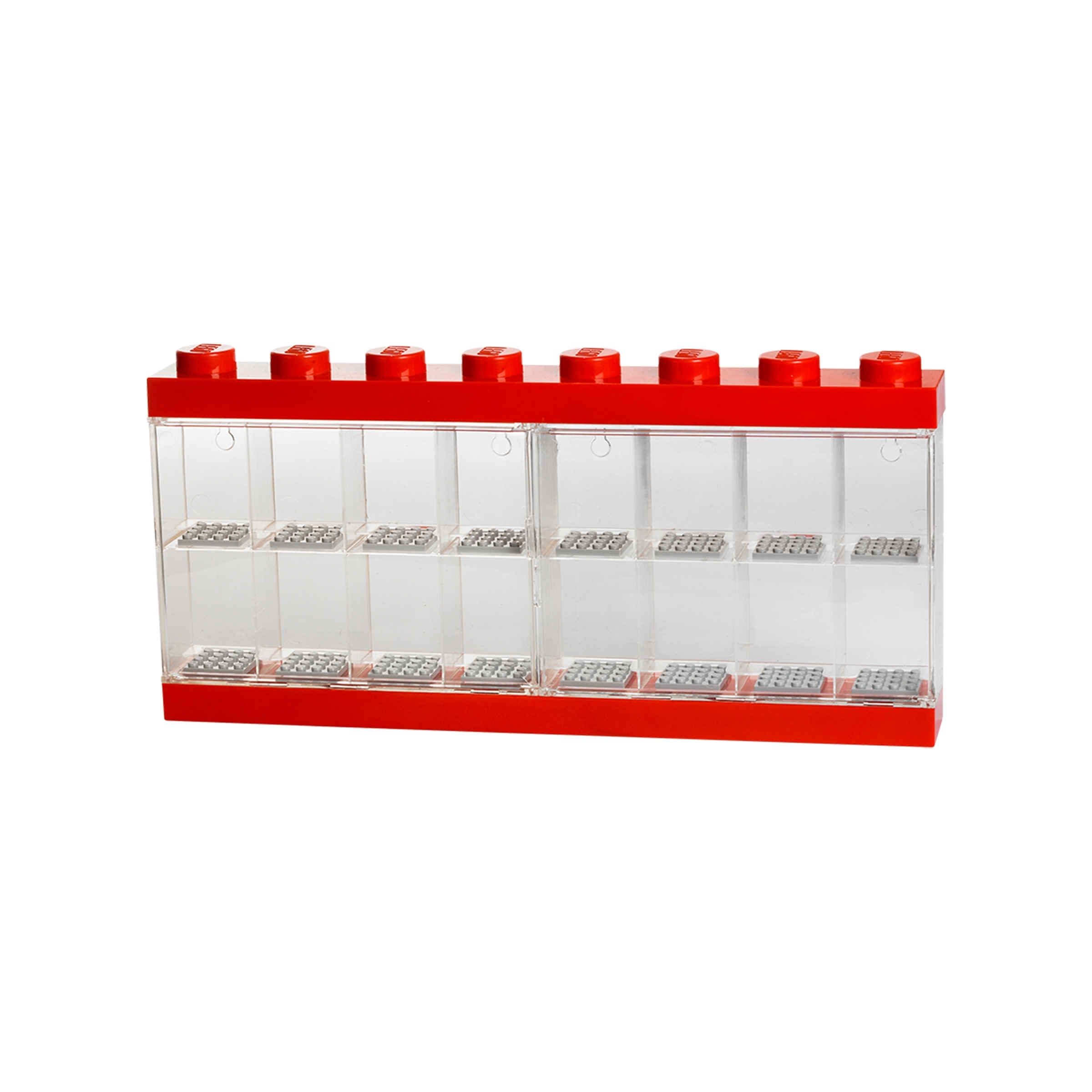 Lego Minifigure Display Case 16 – Red