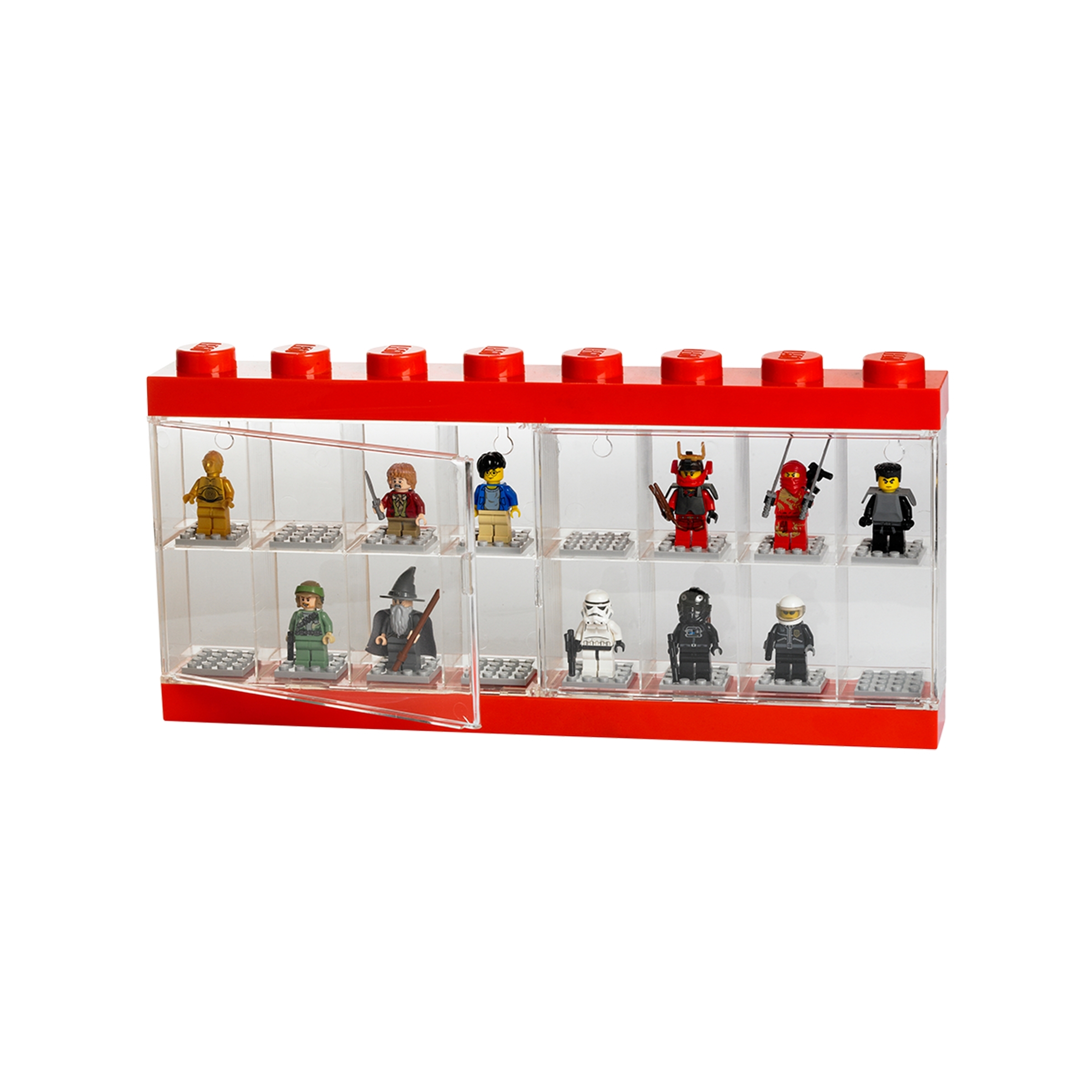 Lego Minifigure Display Case 16 – Red - Image 3