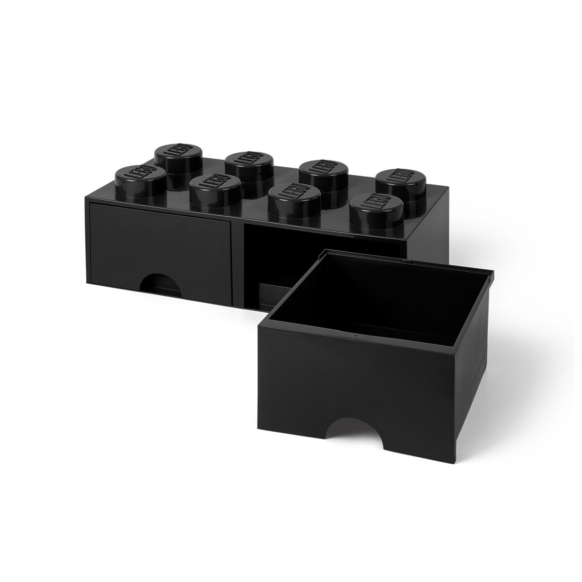 Lego 8-Stud Black Storage Brick Drawer - Image 4