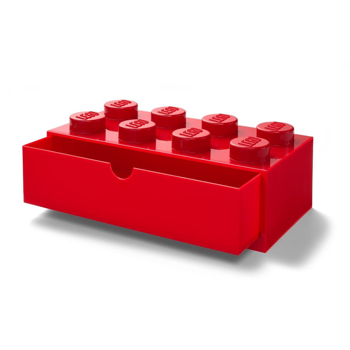 Lego 8-Stud Red Desk Drawer - Image 2