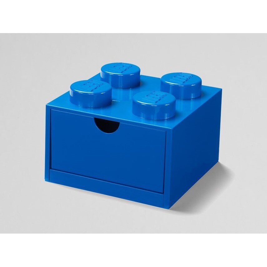 Lego 4-Stud Blue Desk Drawer