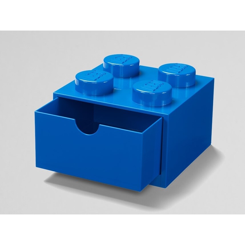 Lego 4-Stud Blue Desk Drawer - Image 2