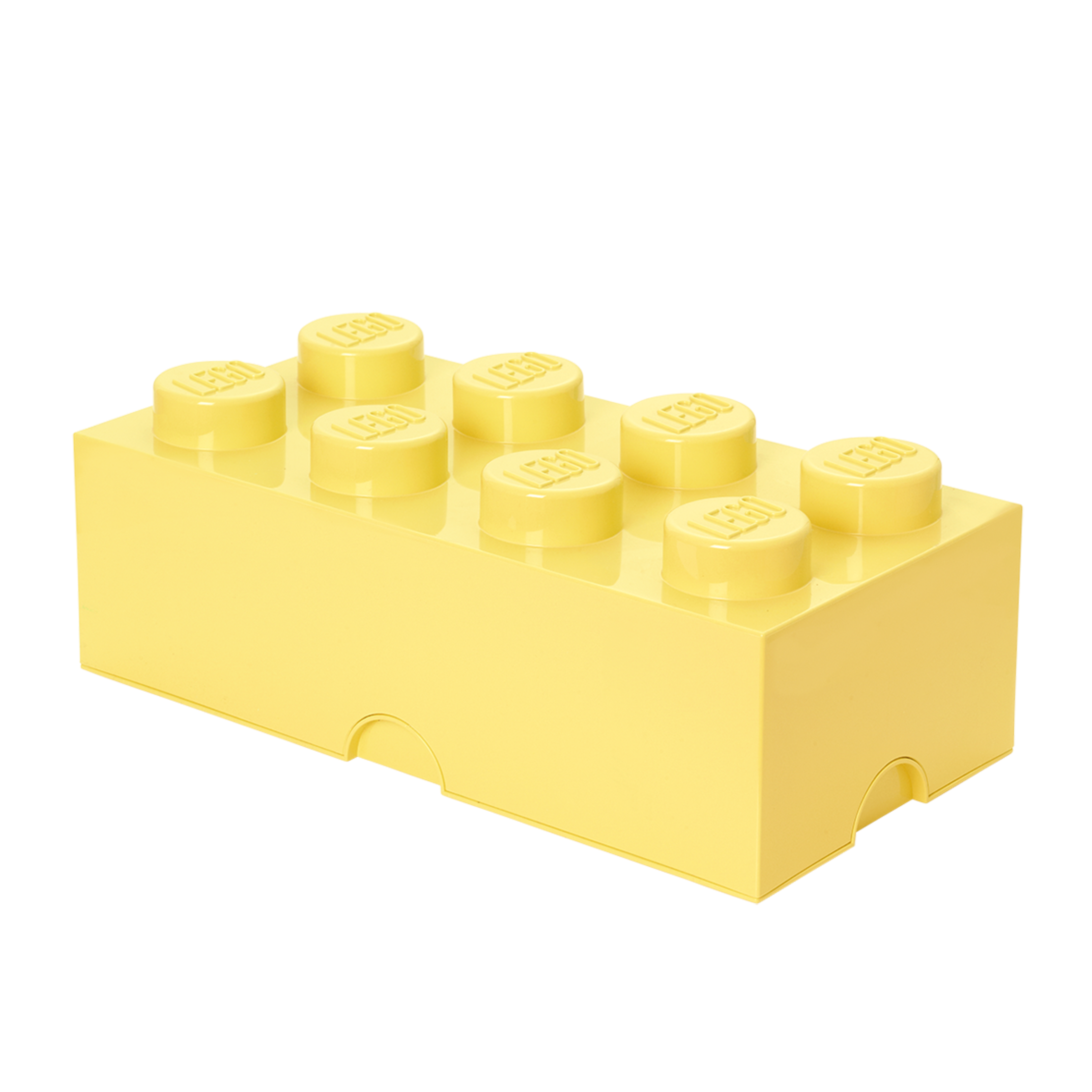 Storage Brick 8-Stud – Cool Yellow