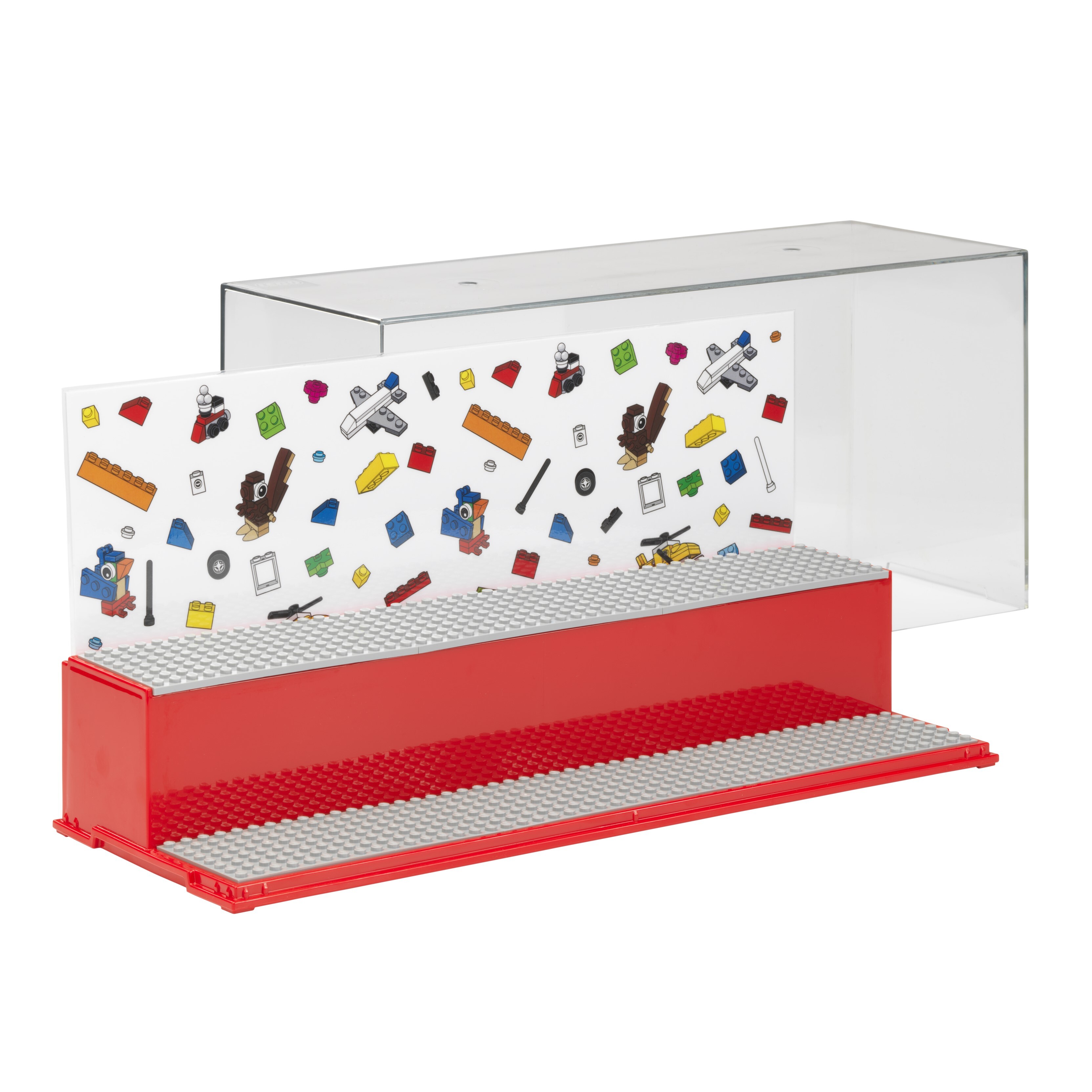 Lego Play And Display Case – Red - Image 2