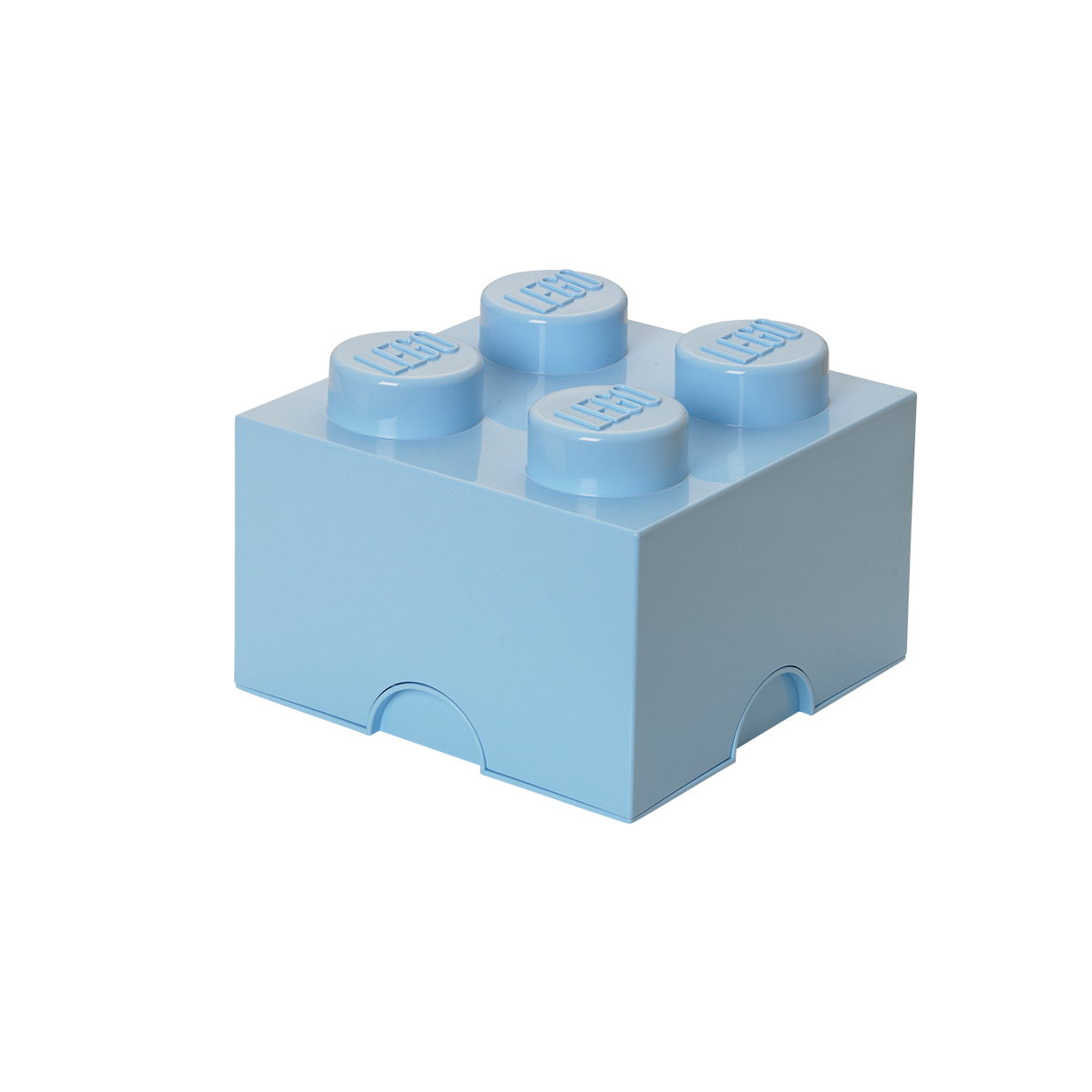 4-Stud Storage Brick – Light Blue