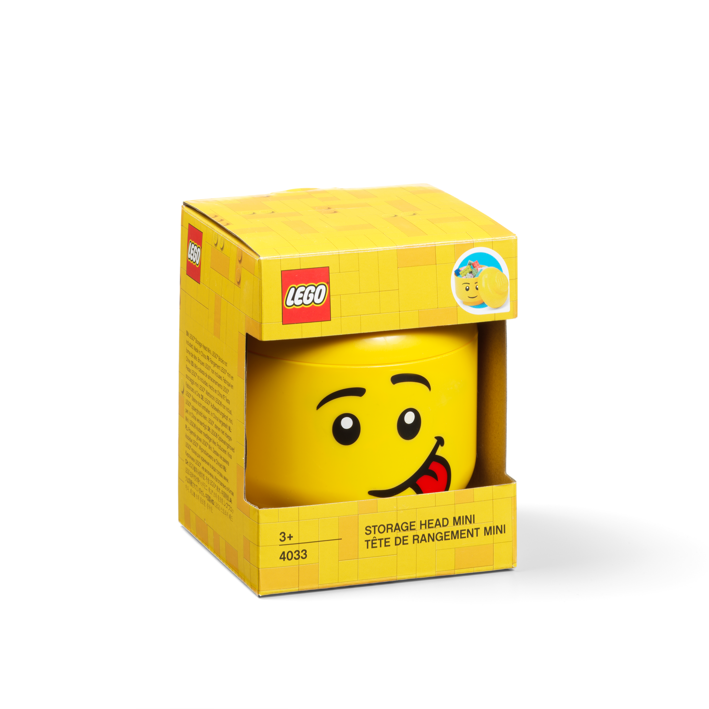 Lego Storage Head – Mini (Silly) - Image 2