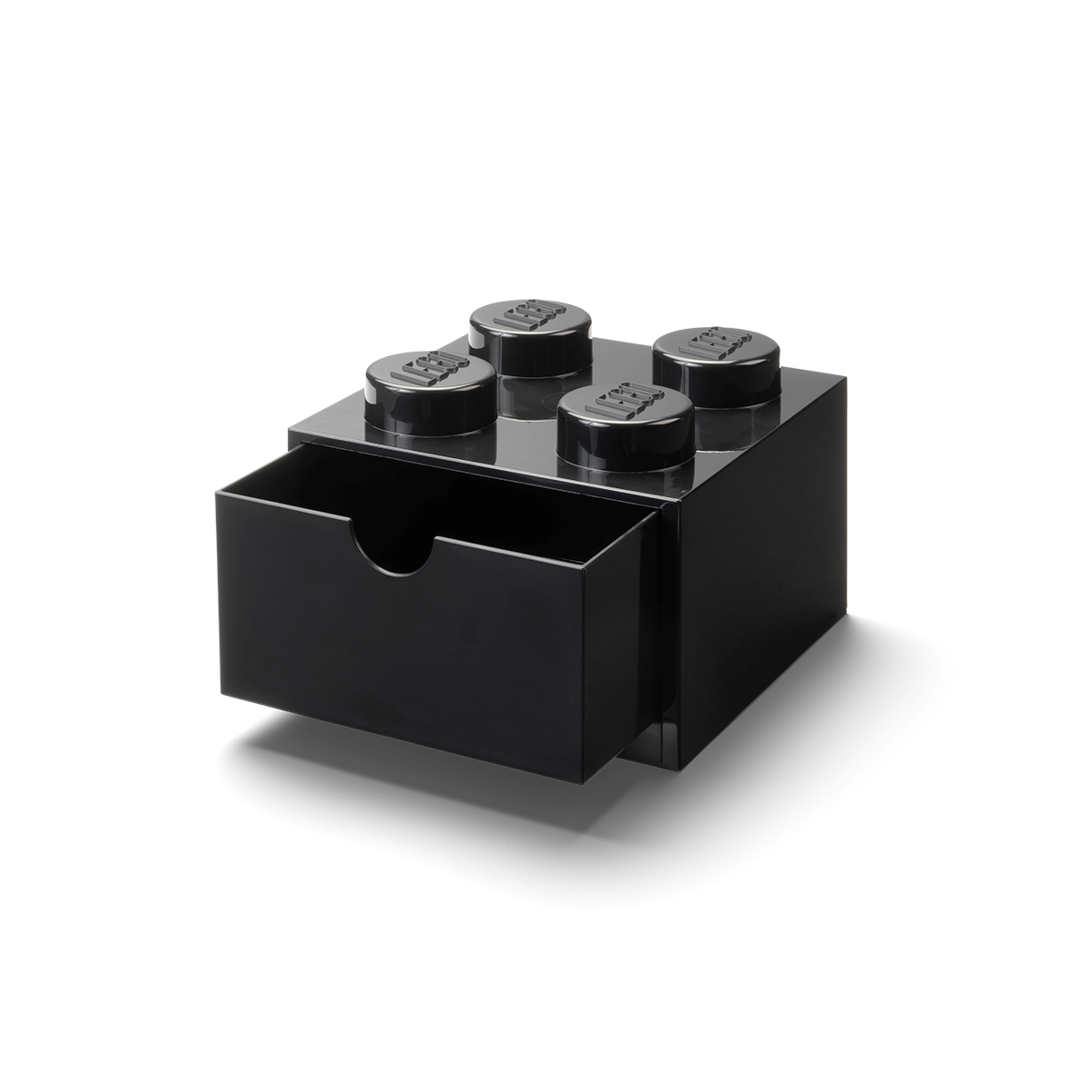 4-Stud Desk Drawer – Black