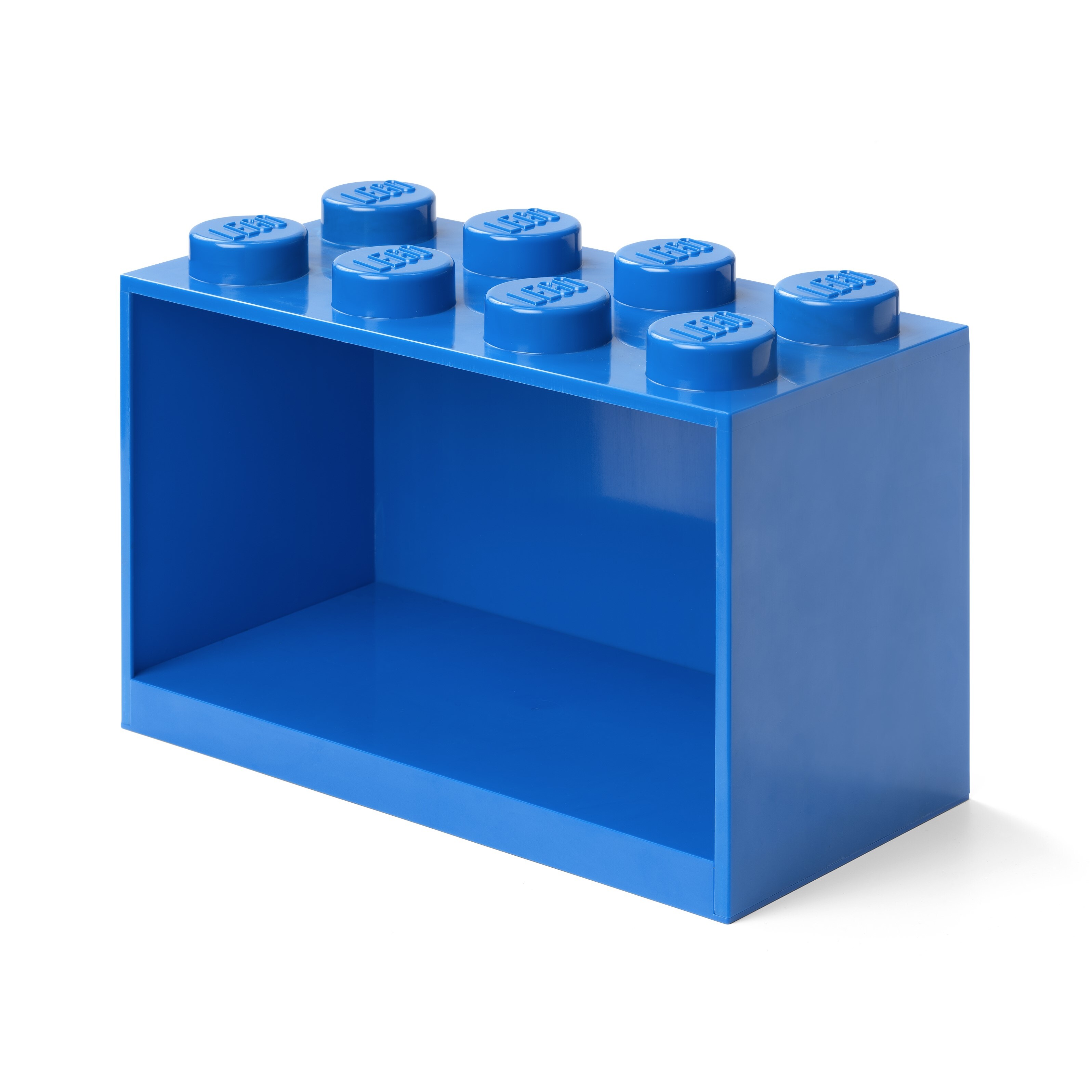 8-Stud Brick Shelf – Blue - Image 3