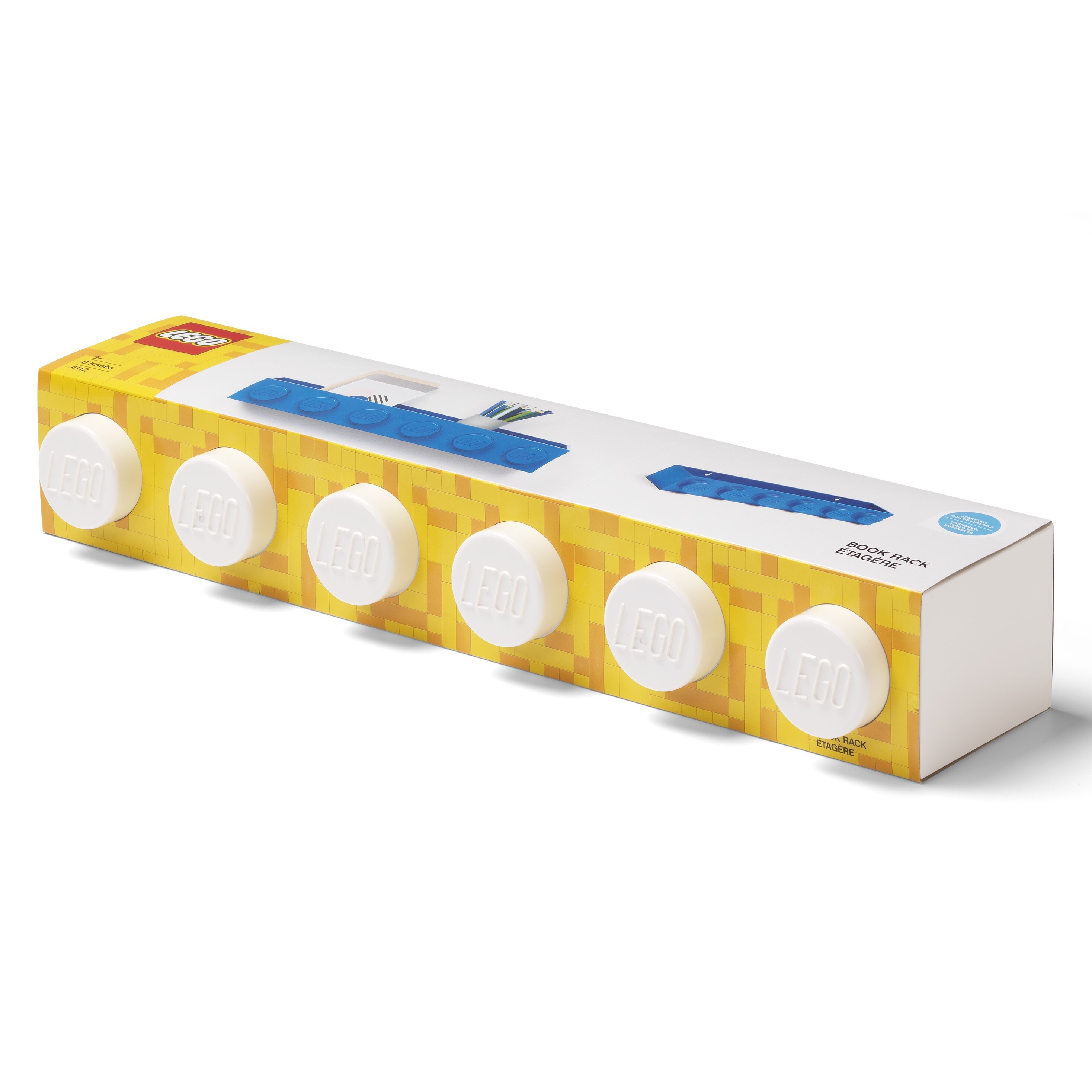 Brick Bookrack – White - Image 2