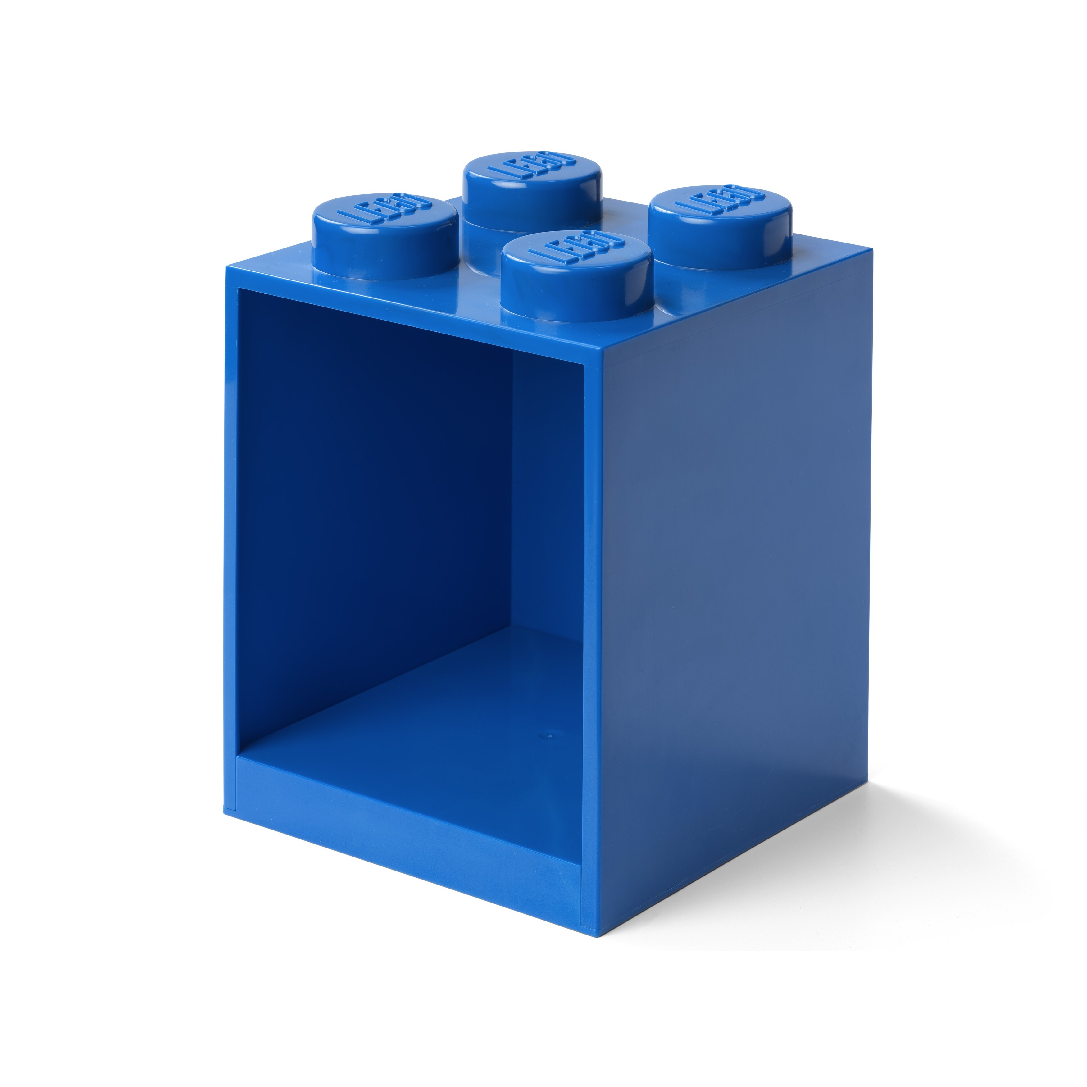4-Stud Brick Shelf – Blue - Image 3