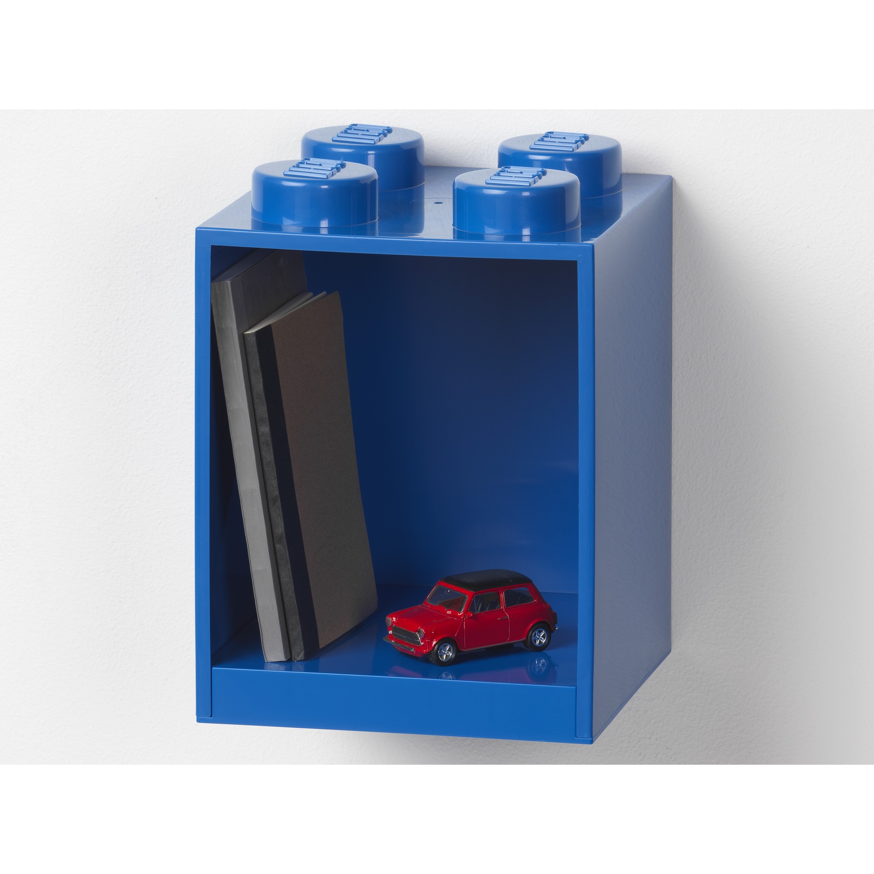 4-Stud Brick Shelf – Blue - Image 4