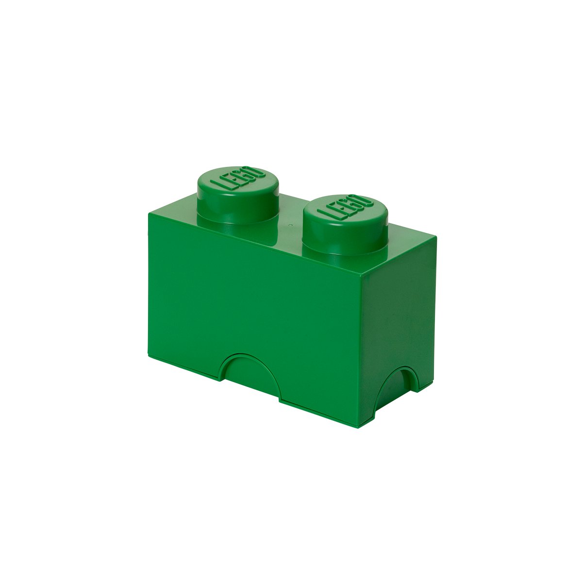 2-Stud Storage Brick – Green