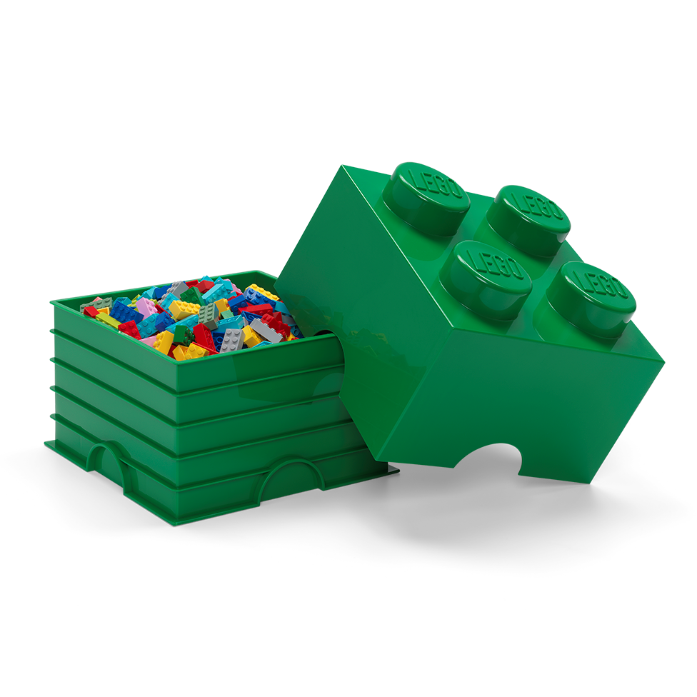 4-Stud Storage Brick – Green - Image 3