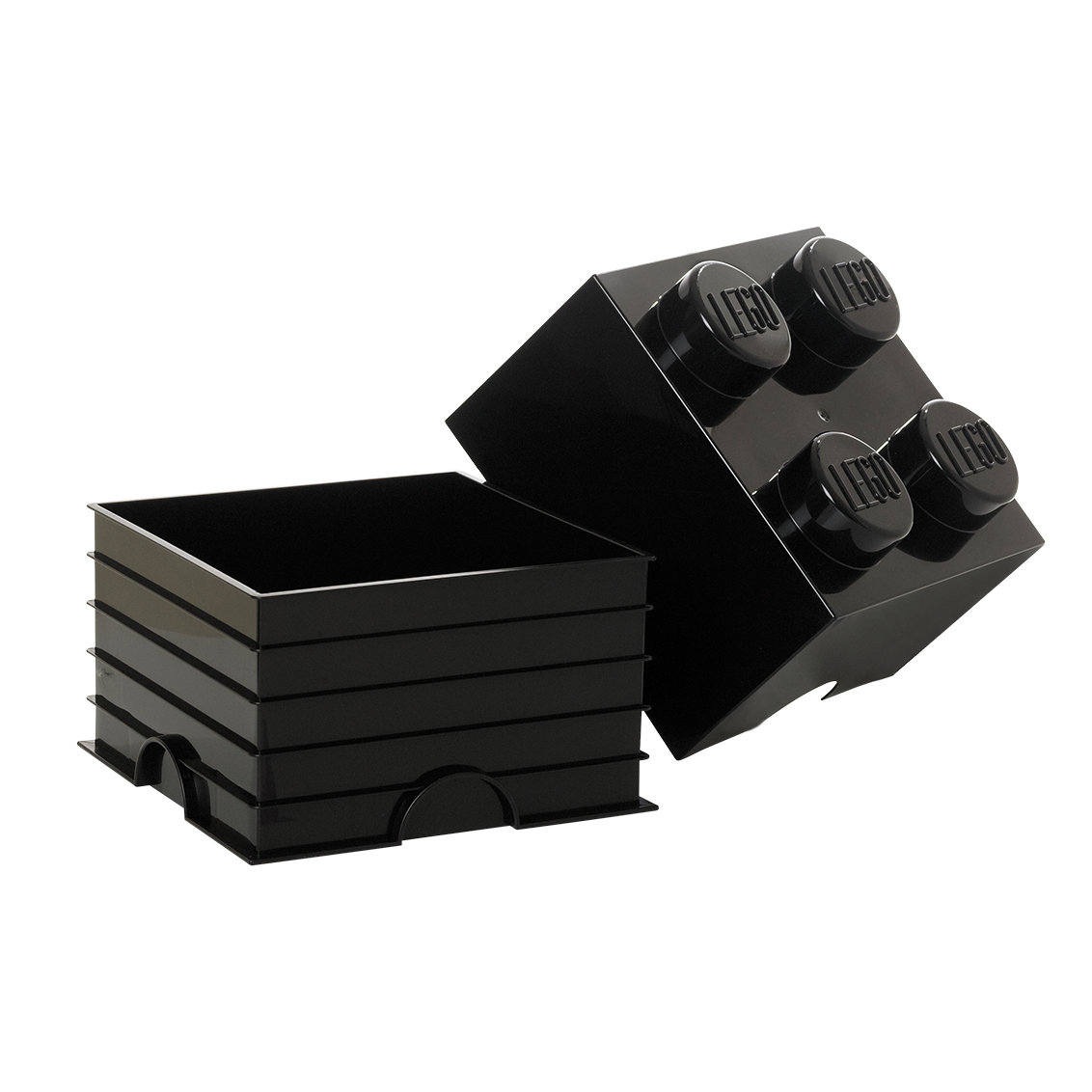 4-Stud Storage Brick – Black - Image 3
