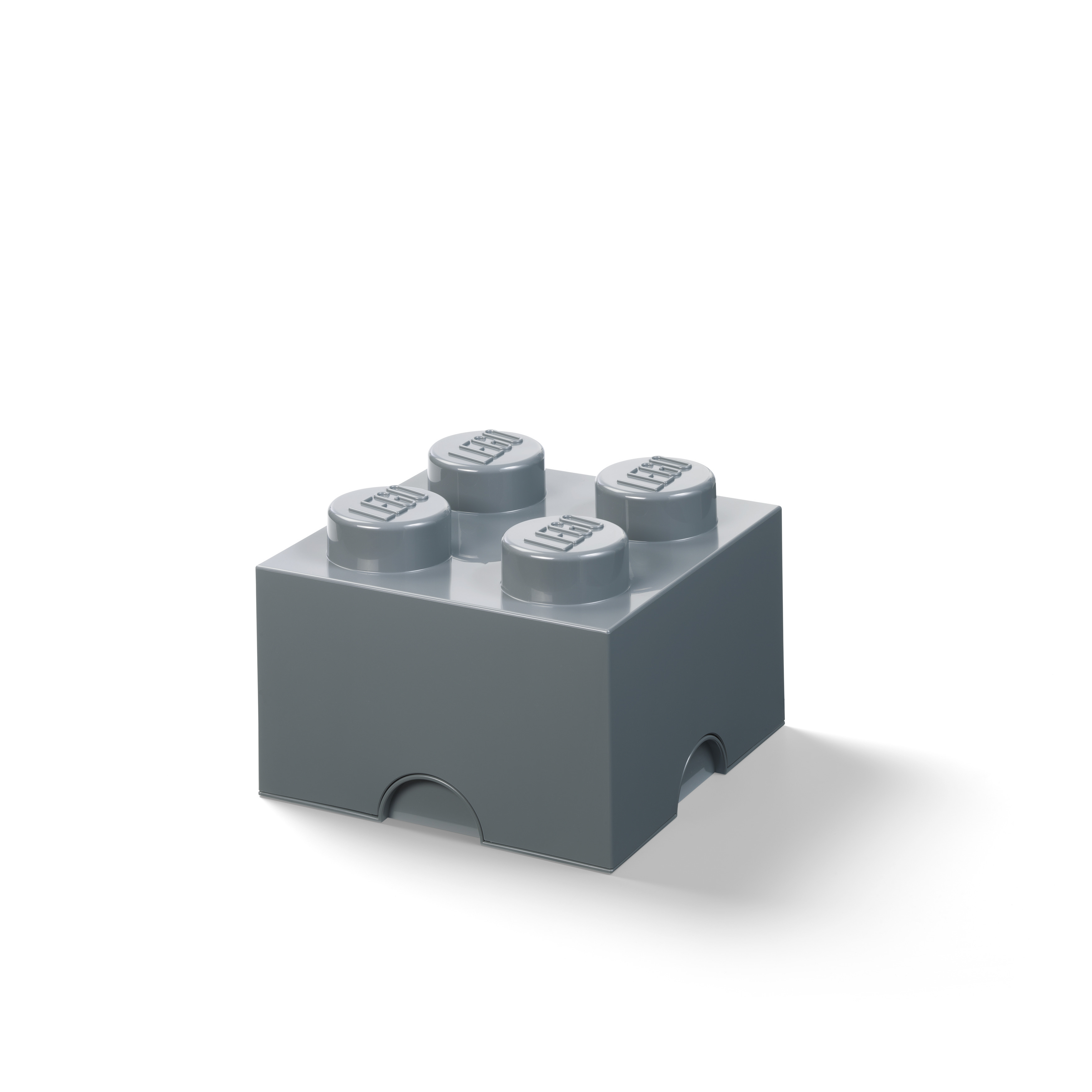 4-Stud Storage Brick – Dark Gray