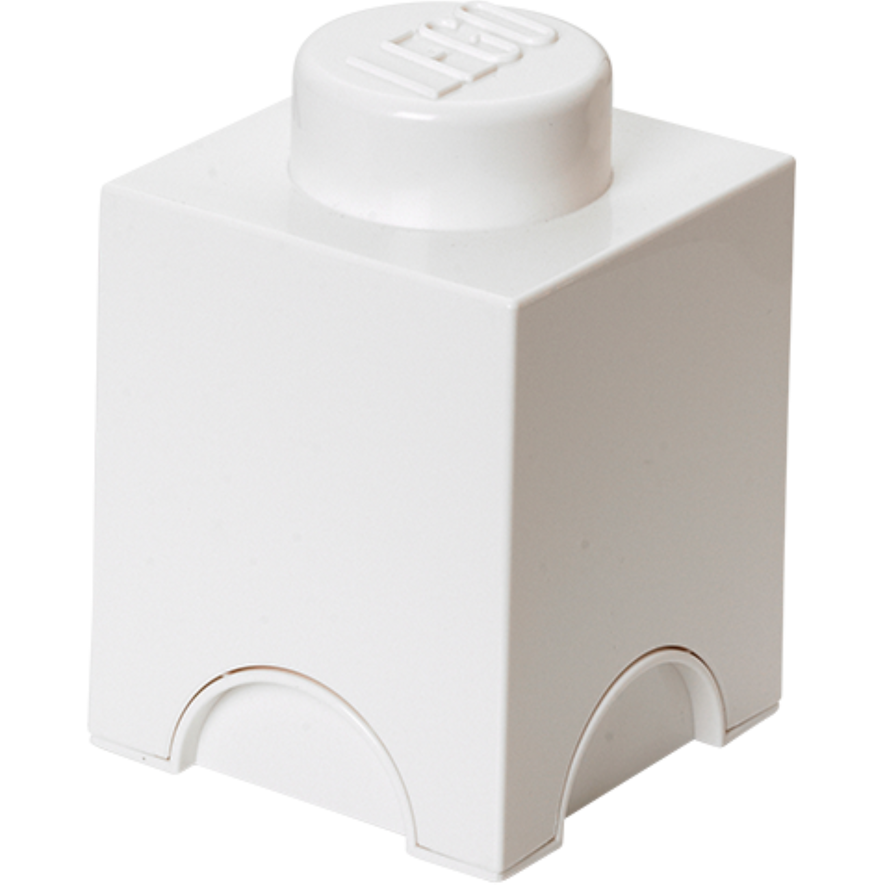 Storage Brick 1-Stud – White