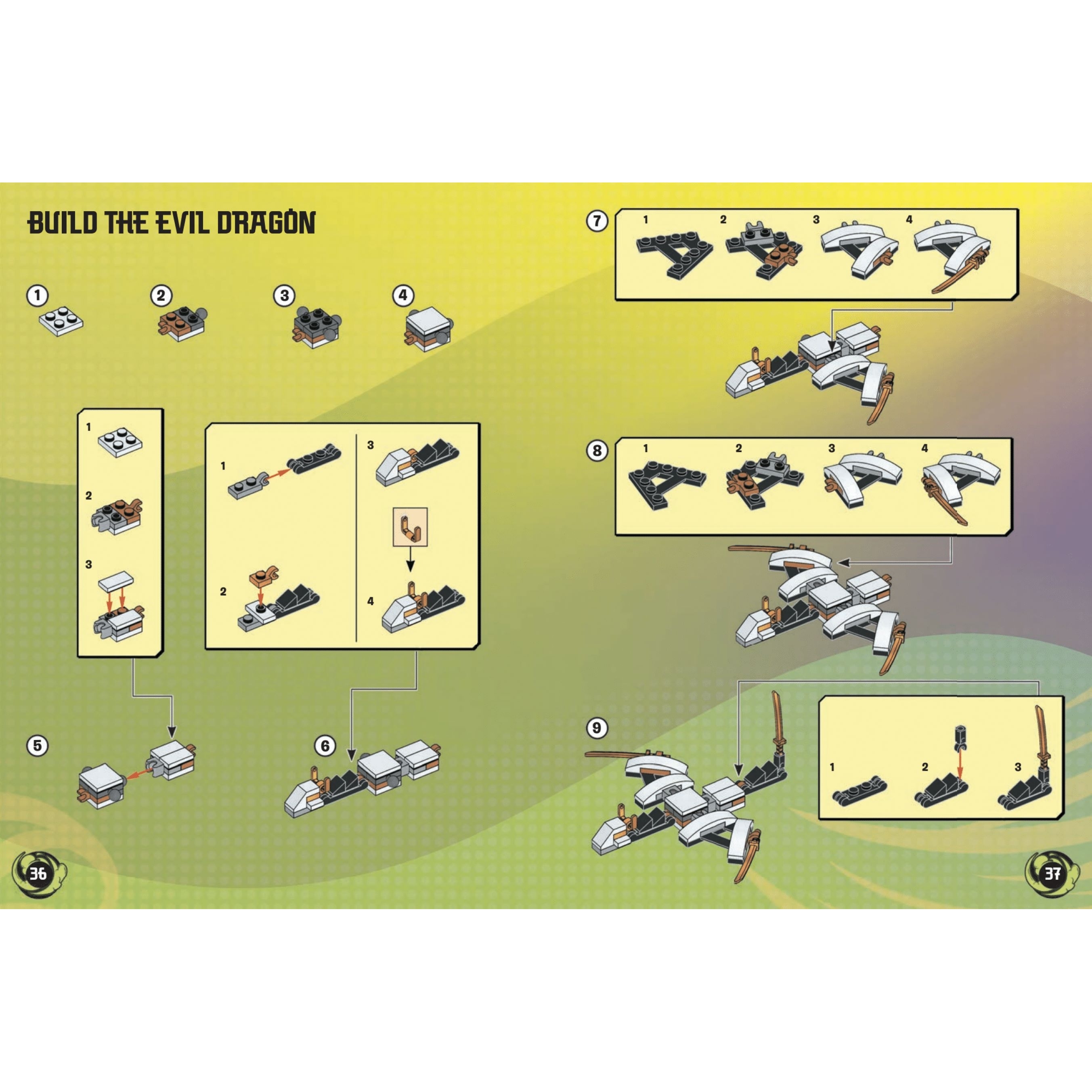 Build And Stick: Ninjago Dragons Book - Image 4