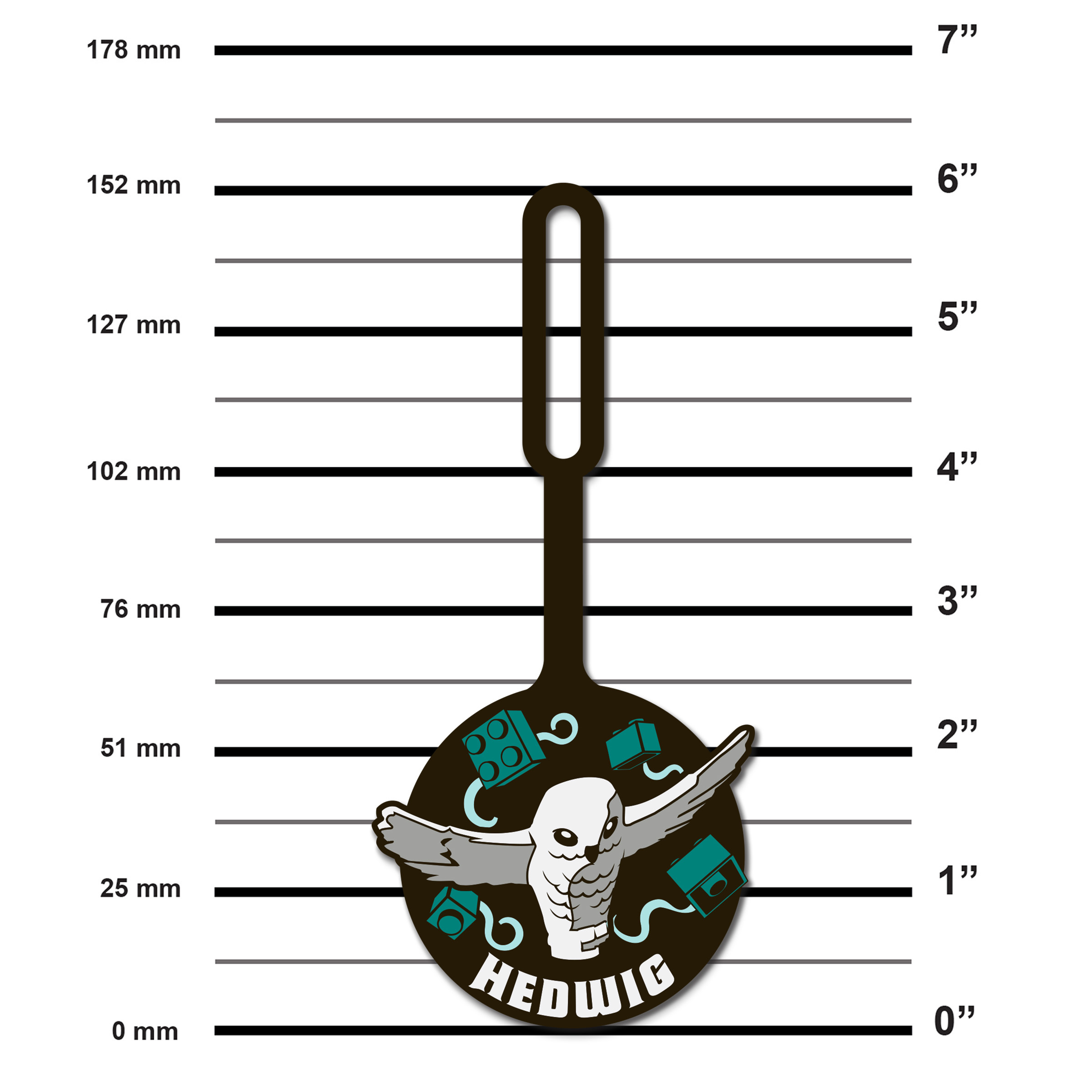 Hedwig Bag Tag - Image 3