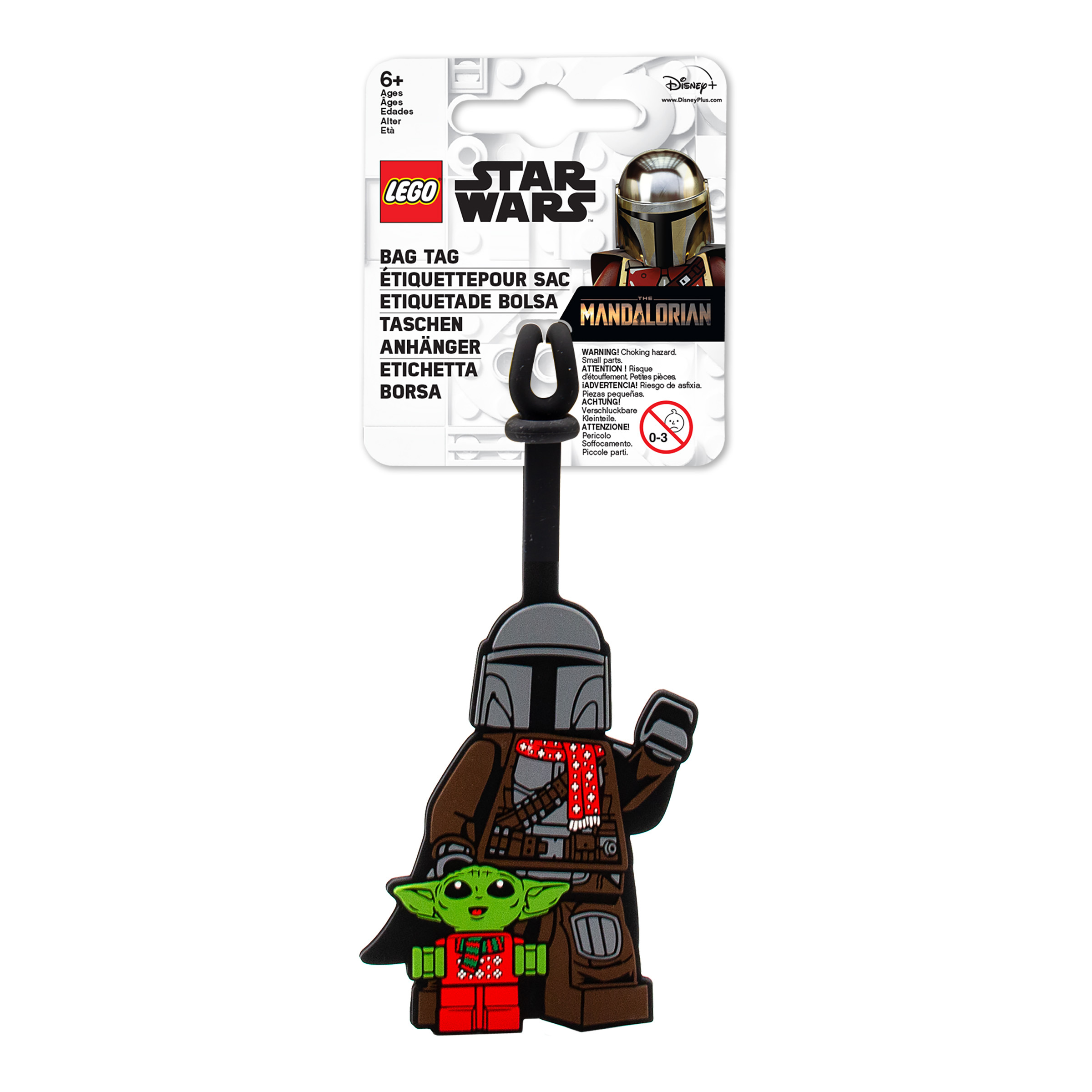 The Mandalorian With Grogu Holiday Bag Tag - Image 2