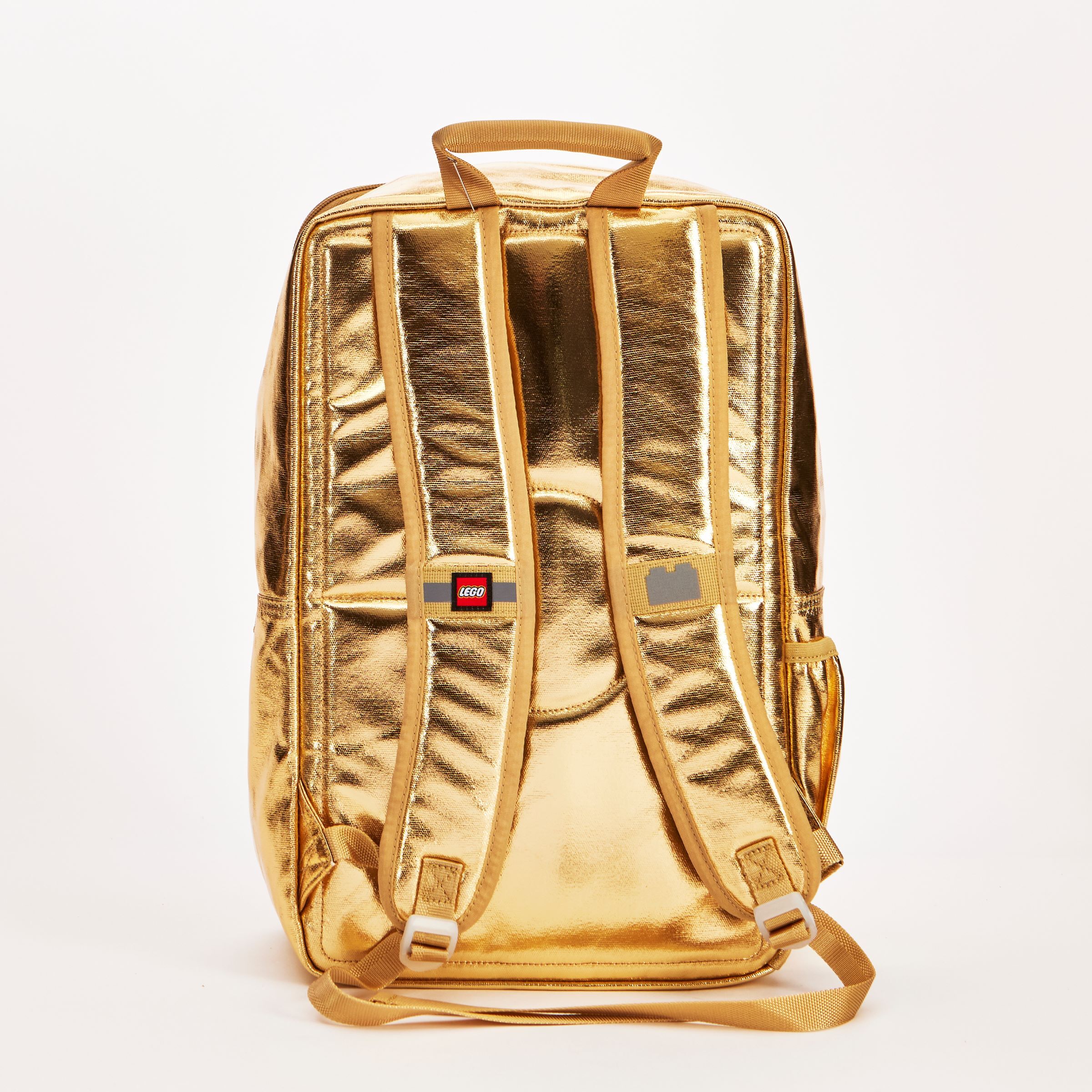 Brick Backpack – Metallic Gold - Image 5