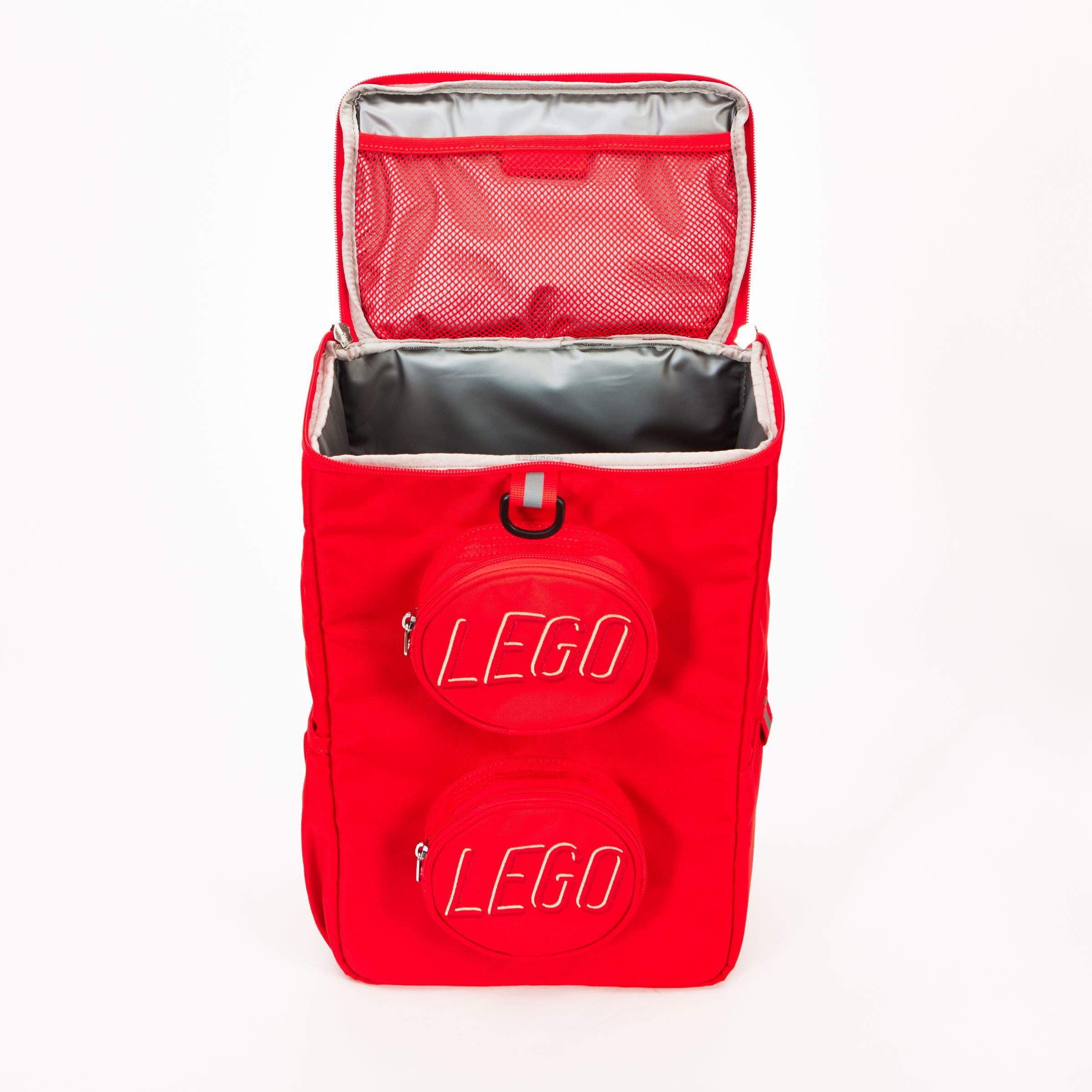 Brick Backpack Cooler – Red - Image 3