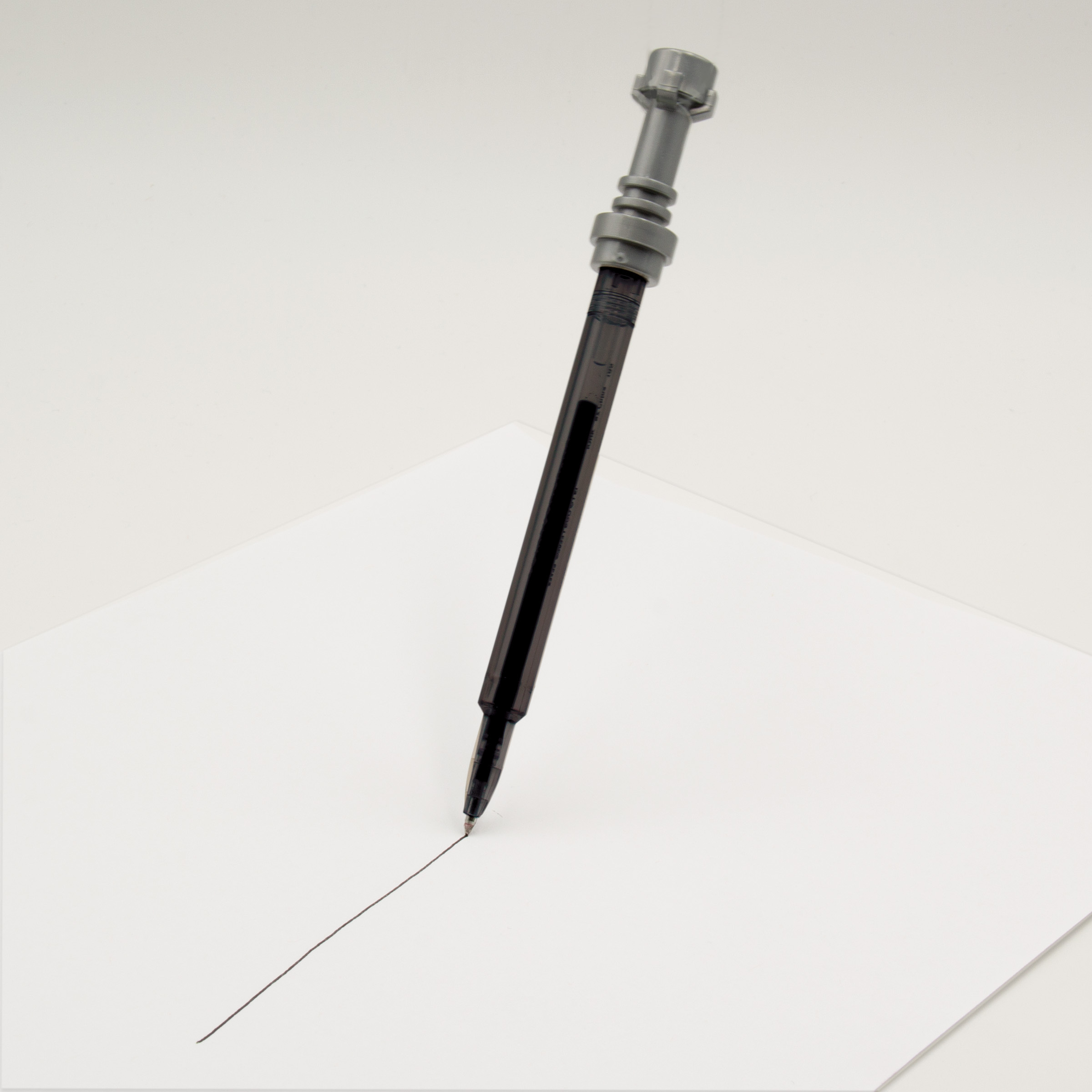 Lightsaber Gel Pen – Black - Image 4