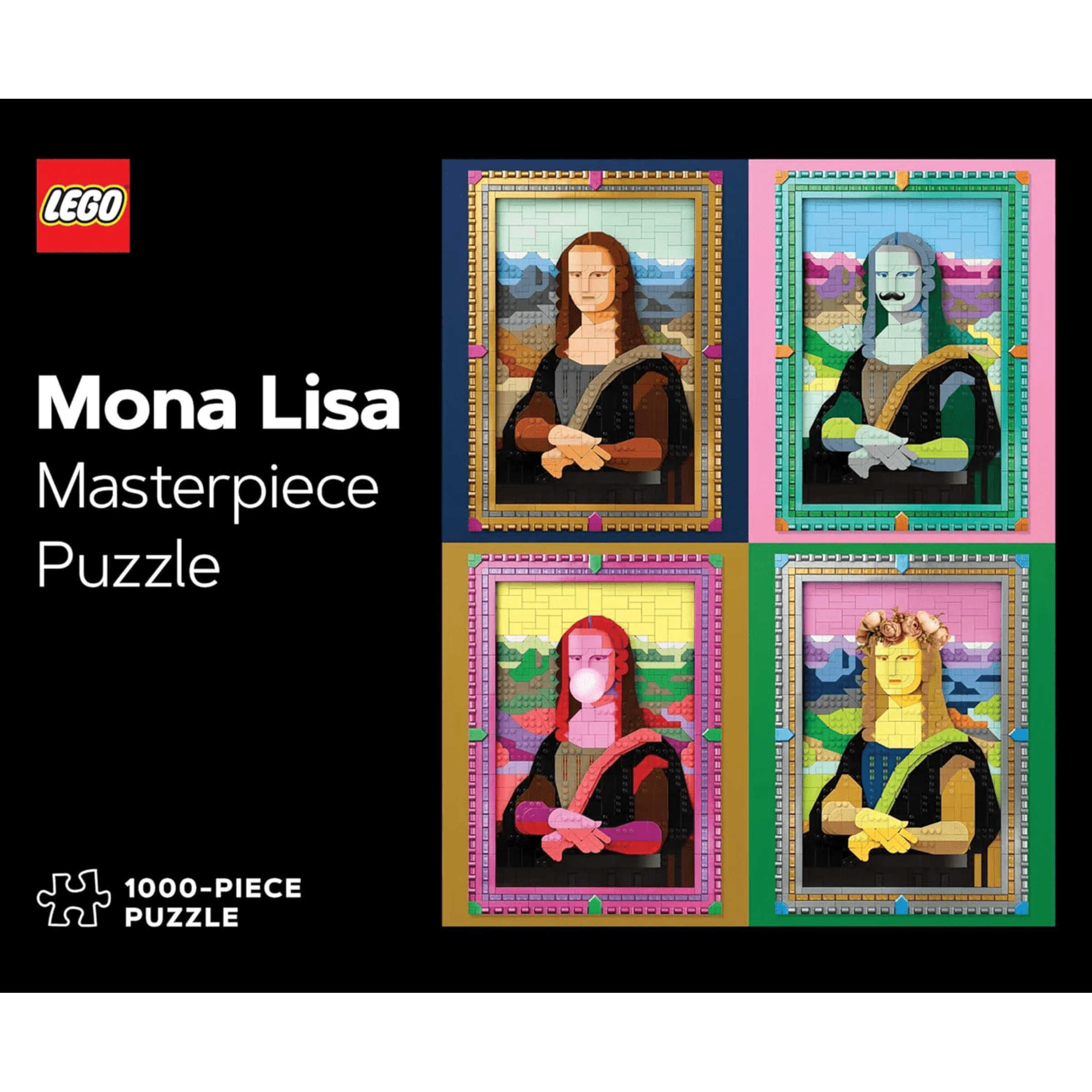 Masterpiece Puzzle: Mona Lisa 1000-Piece Puzzle - Image 2