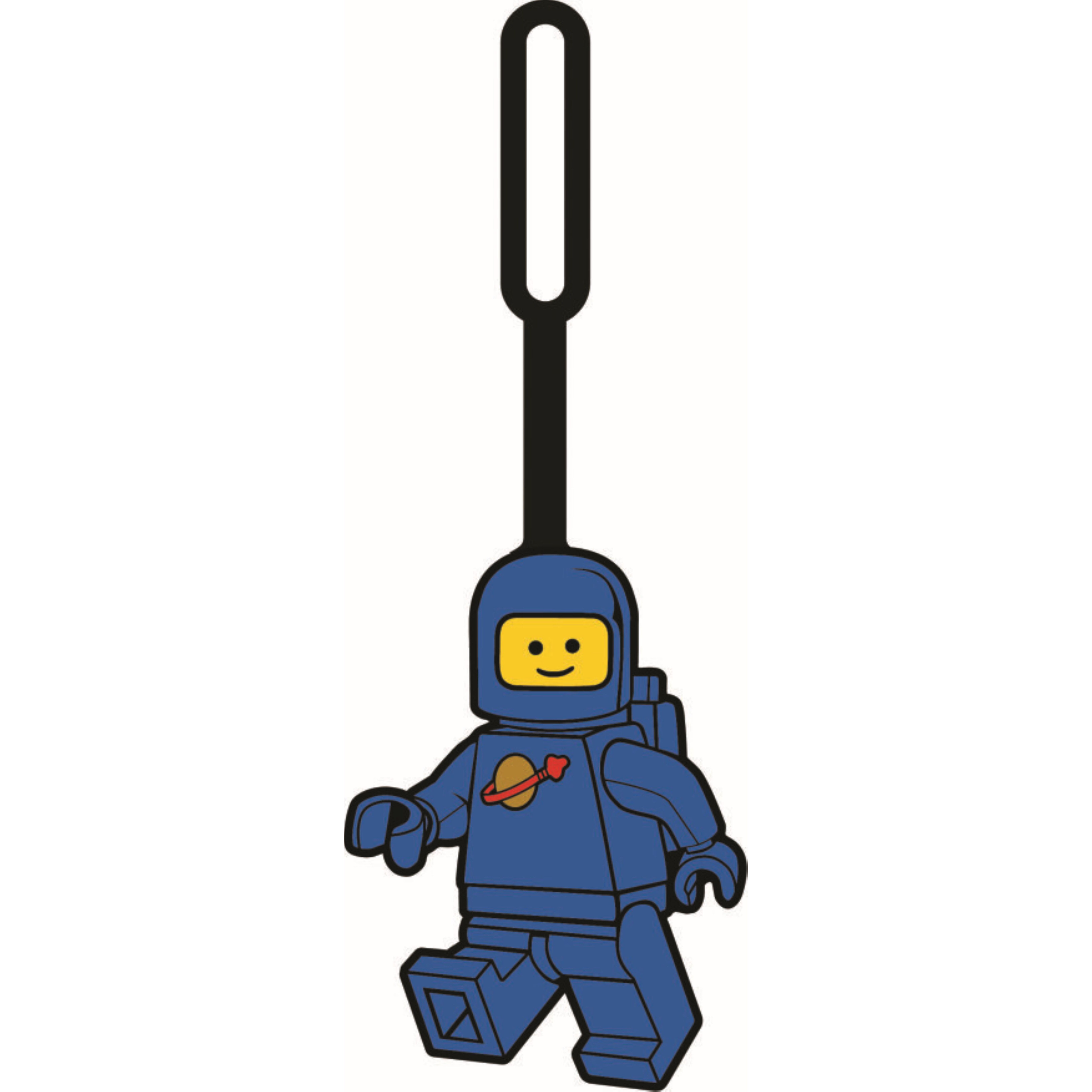 Bag Tag Spaceman Blue