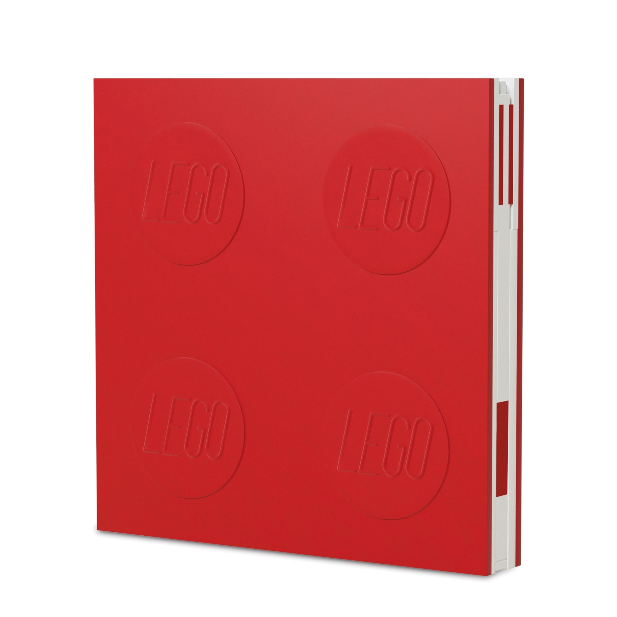 Locking Notebook With Gel Pen – Red