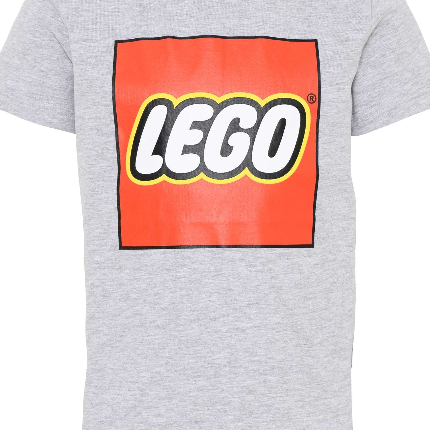 Kids' Short Sleeve Logo T-Shirt – Gray MéLange - Image 2