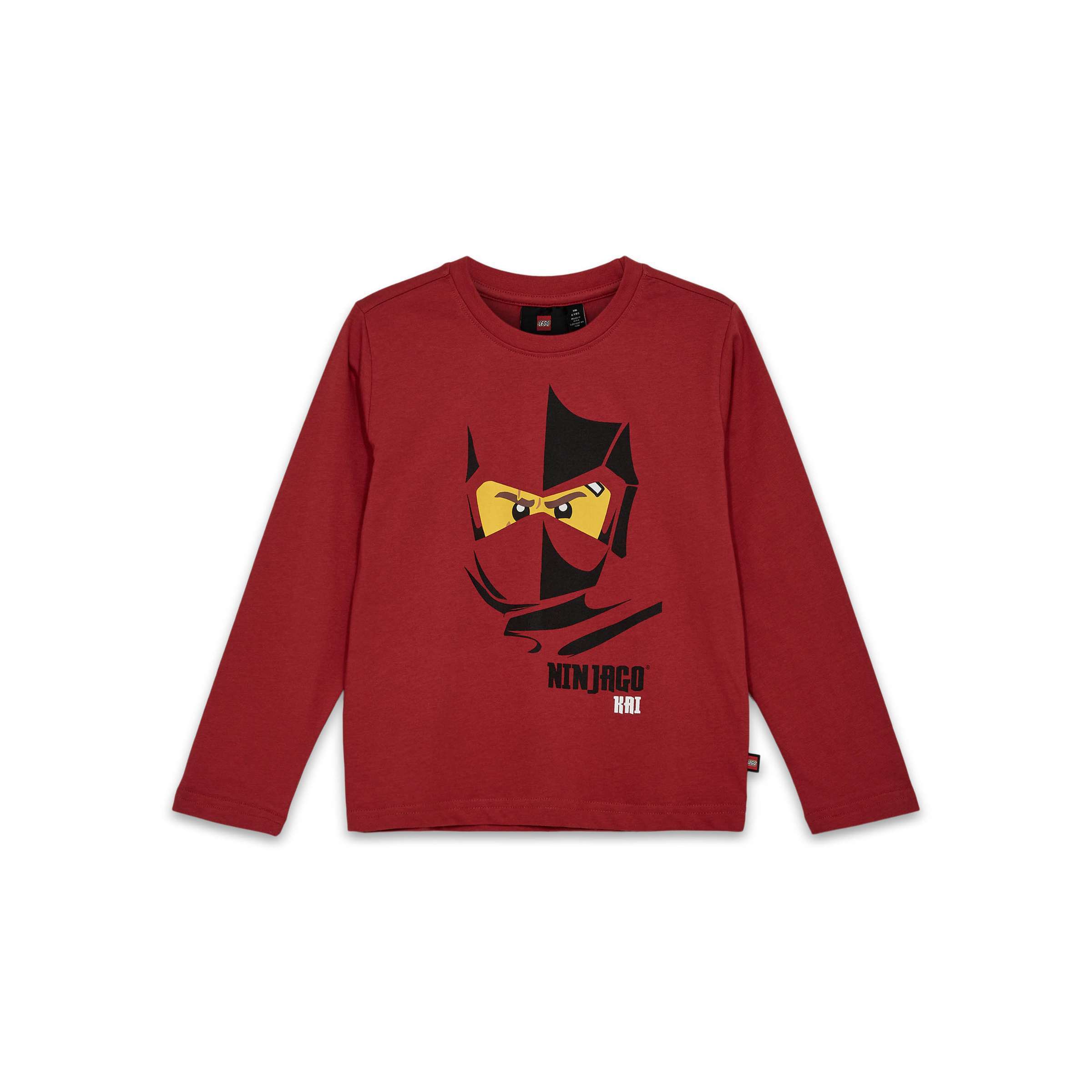 Kids Long-Sleeve T-Shirt – Dark Red