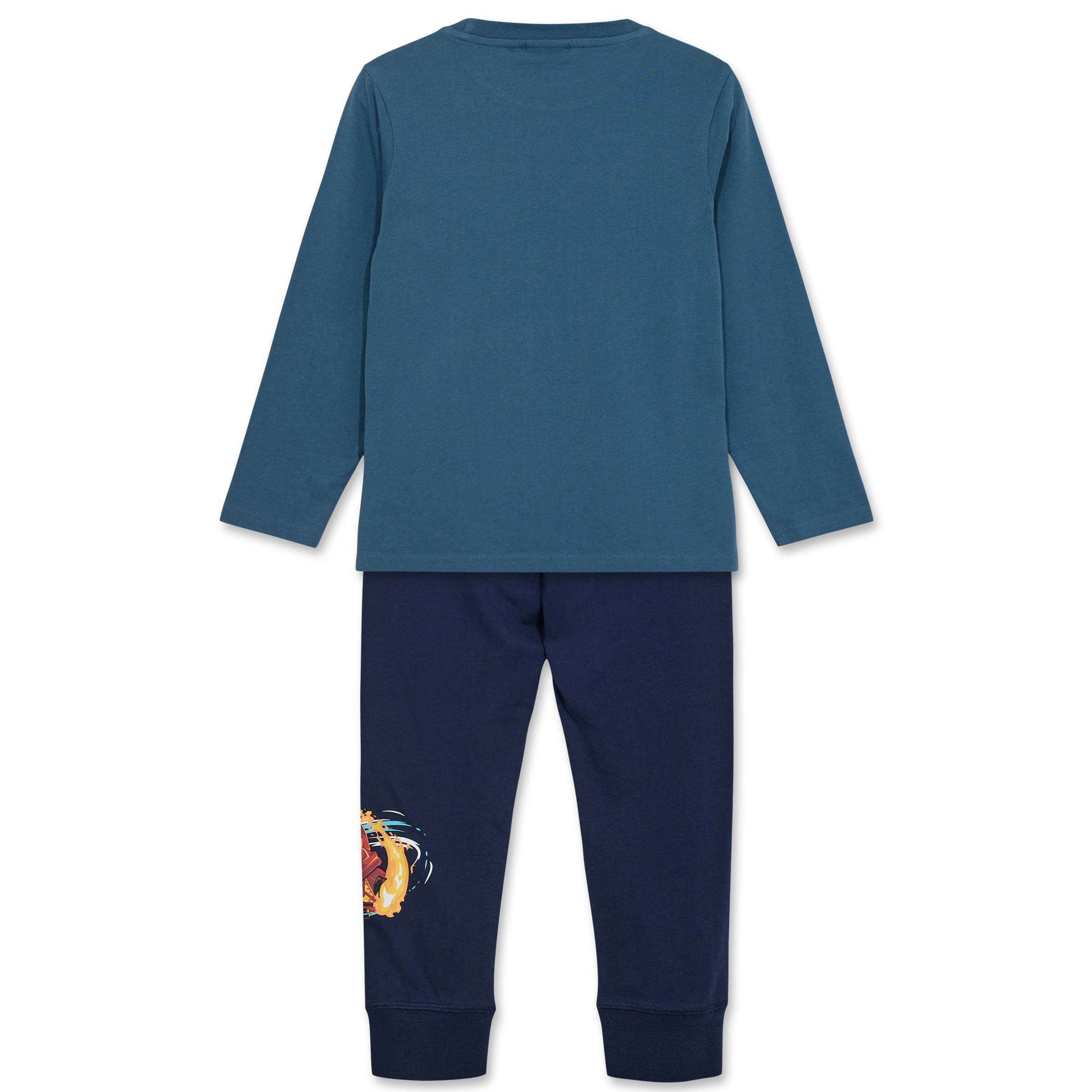 Kids Pajamas – Middle Blue - Image 2