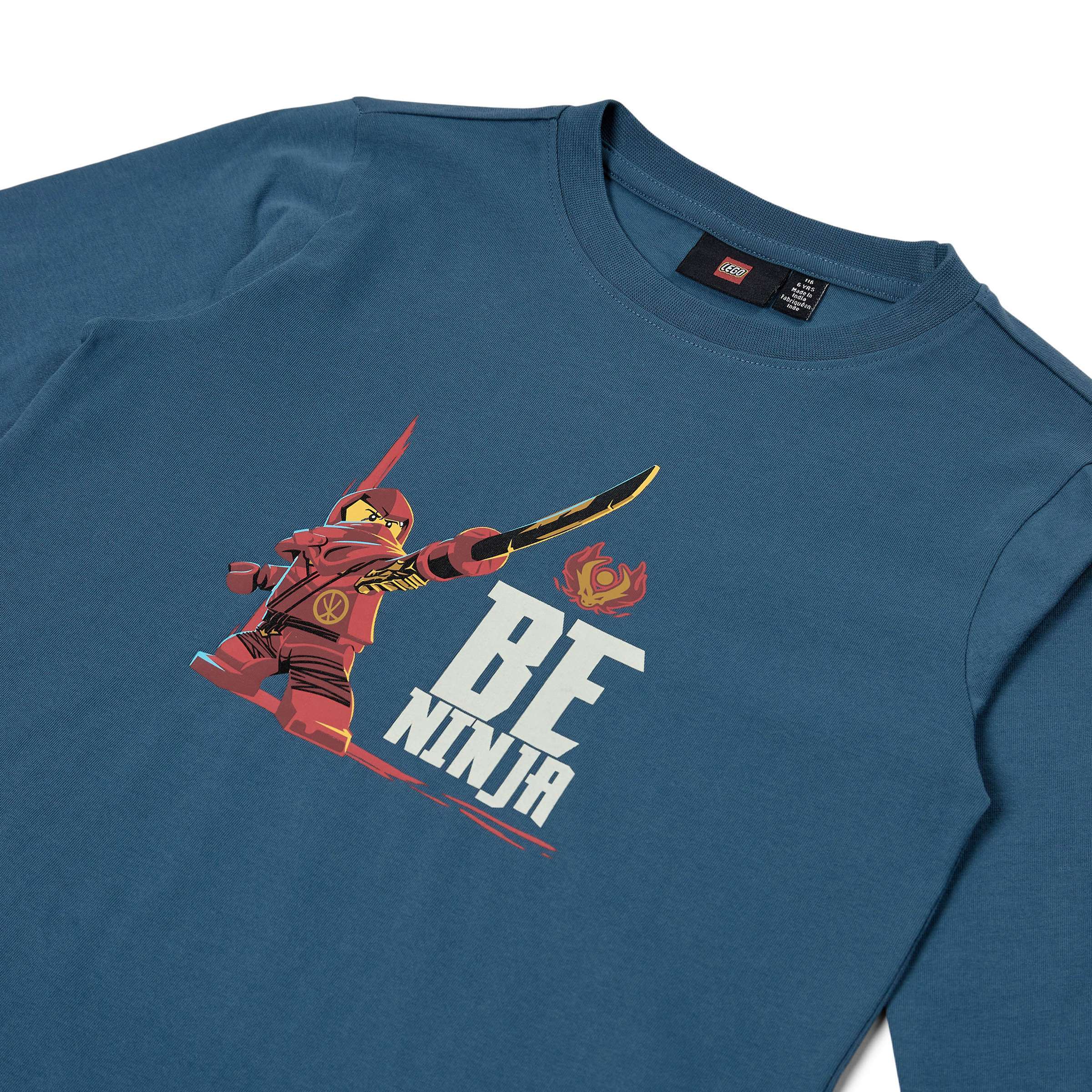 Kids Pajamas – Middle Blue - Image 3