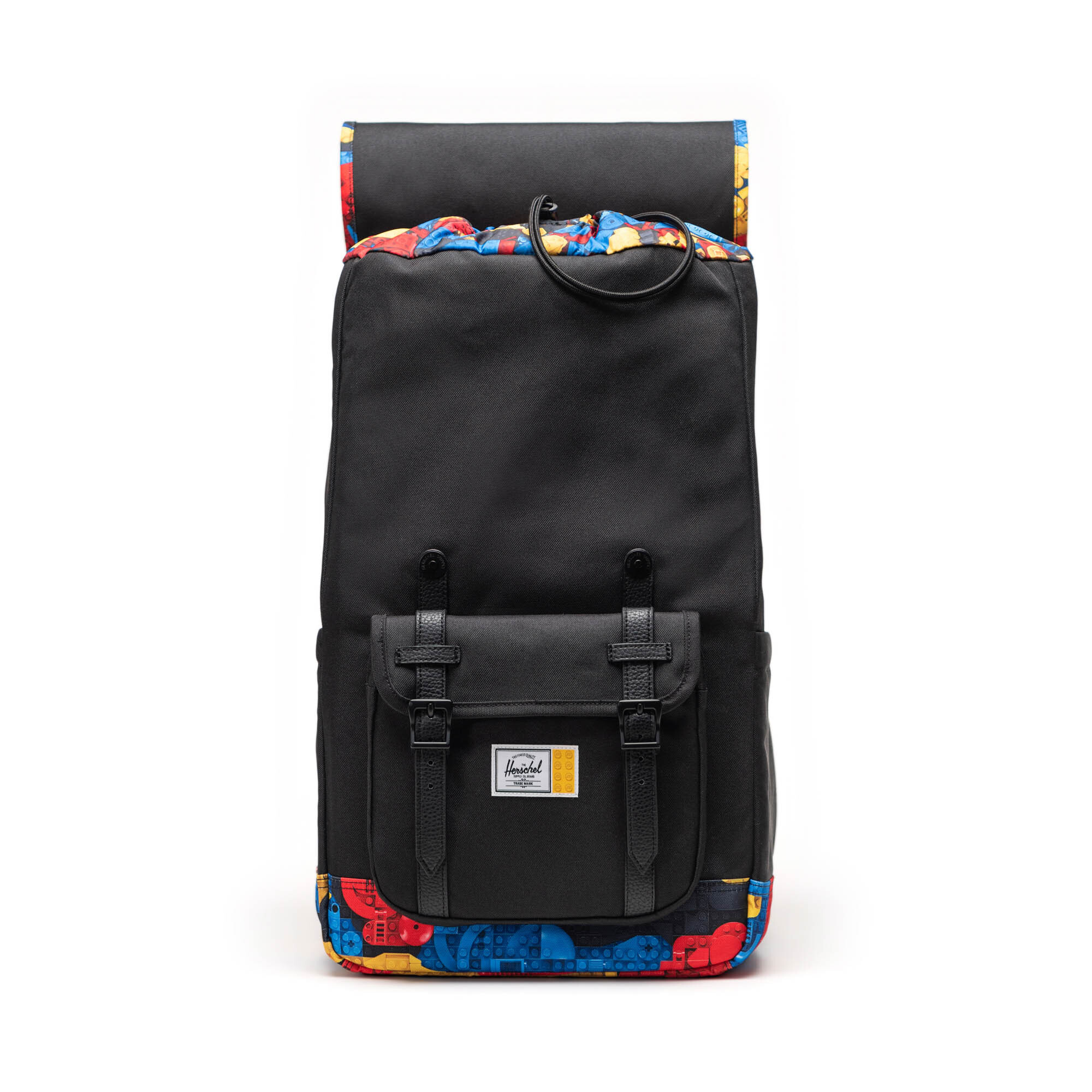 Herschel Little America Backpack – Abstract Bricks - Image 3