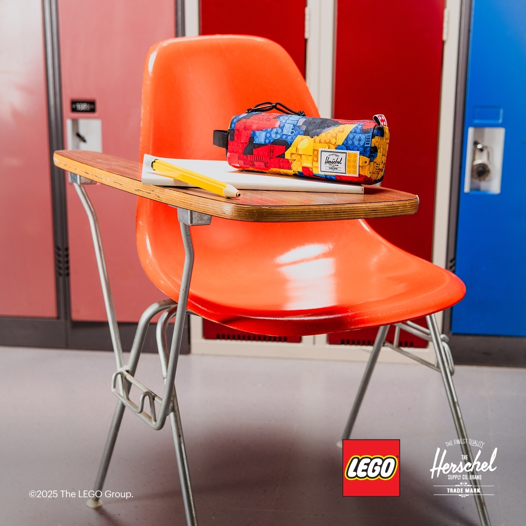 Settlement Pencil Case – Abstract Bricks - Image 4