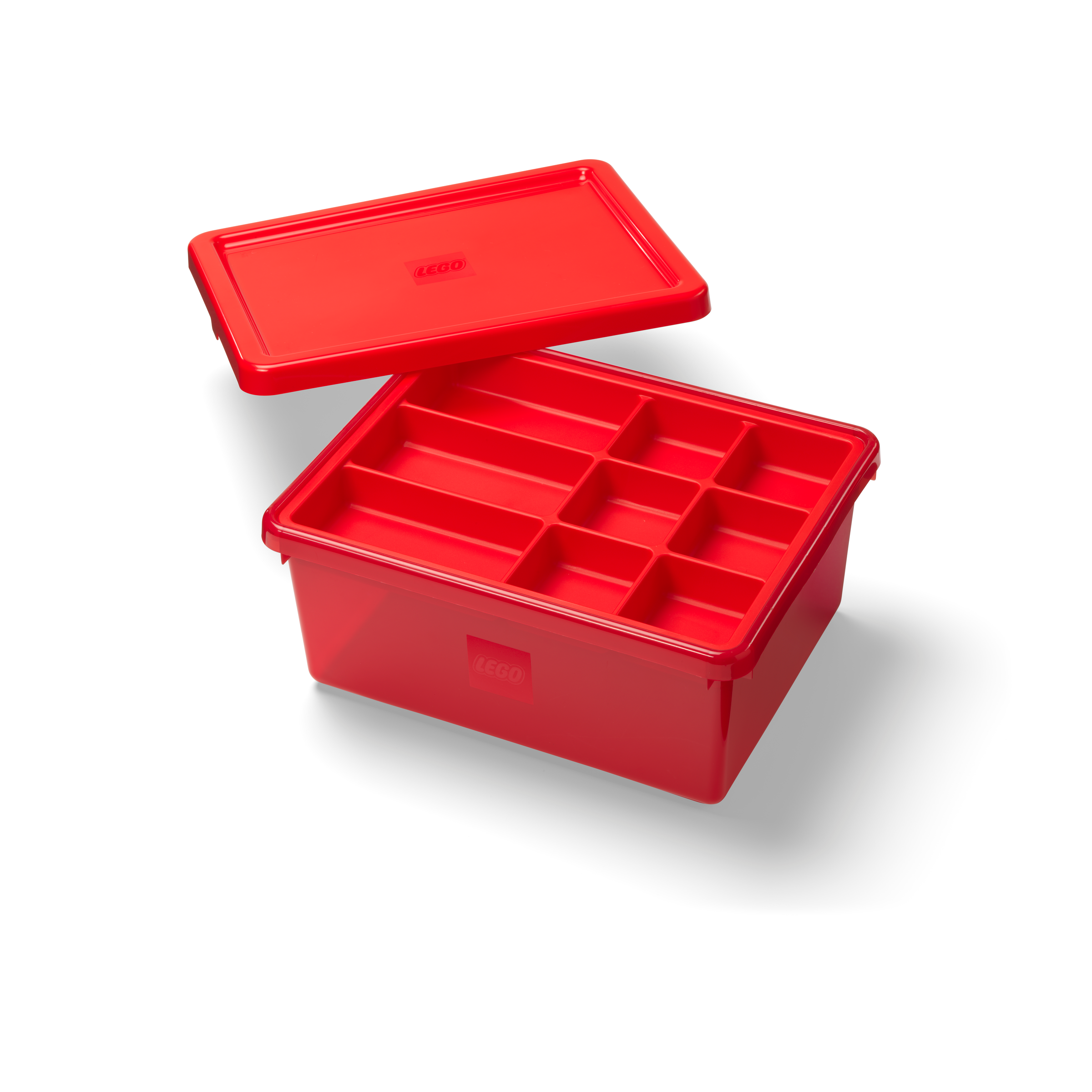 Red Compartment Storage Box - Image 2